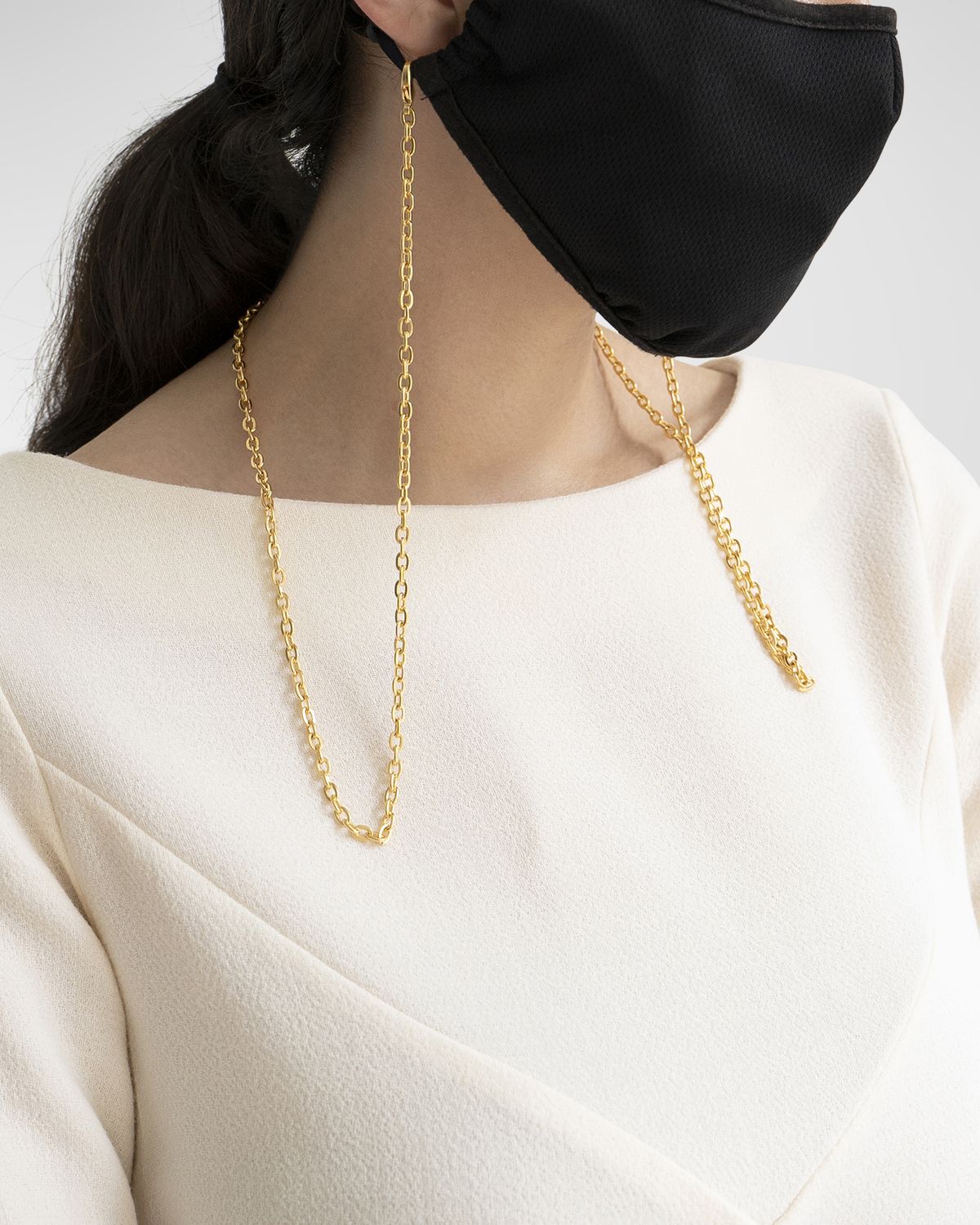 Ben-Amun Mask Chain, 36"L