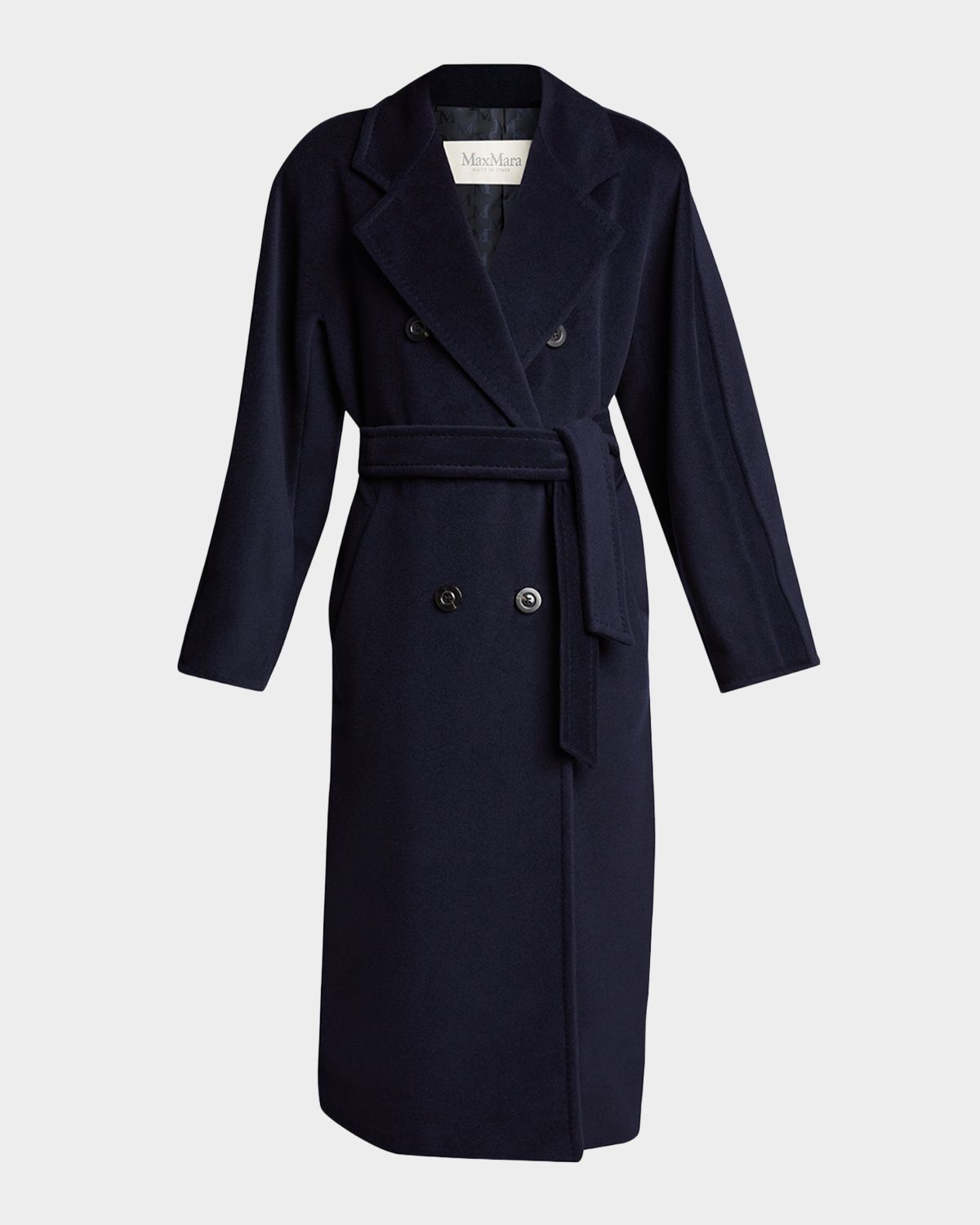 Max Mara Madame Belted Wool/Cashmere Coat
