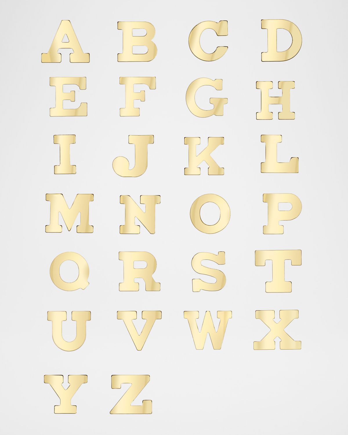 Zoe Lev Jewelry 14k Gold Initial Pendant