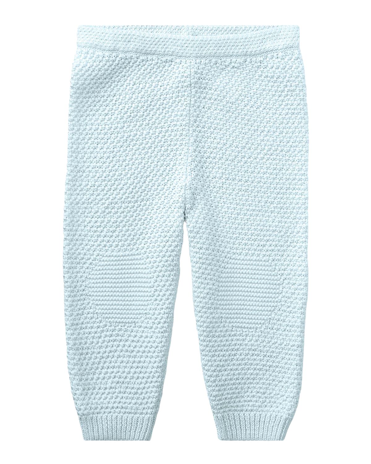 Ralph Lauren Childrenswear Kid 's Textured Knit Jogger Pants, Size 3-24M