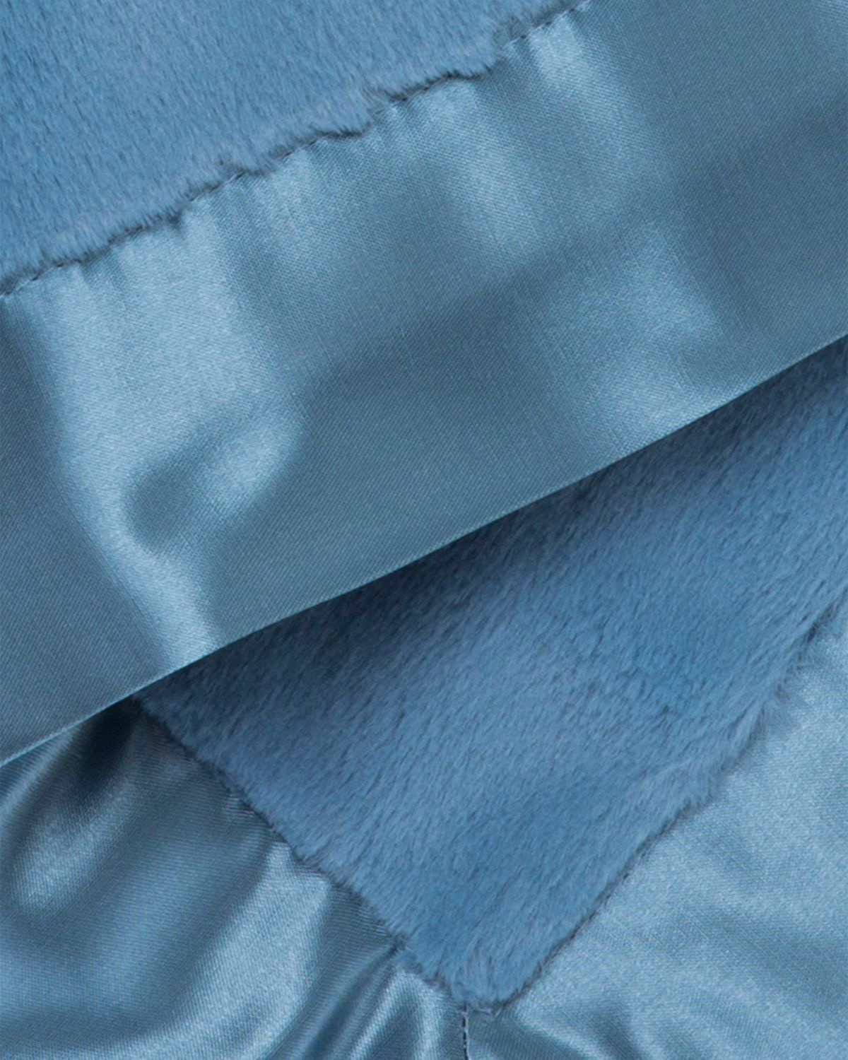 Little Giraffe Luxe Blanky Solid Plush Baby Blanket