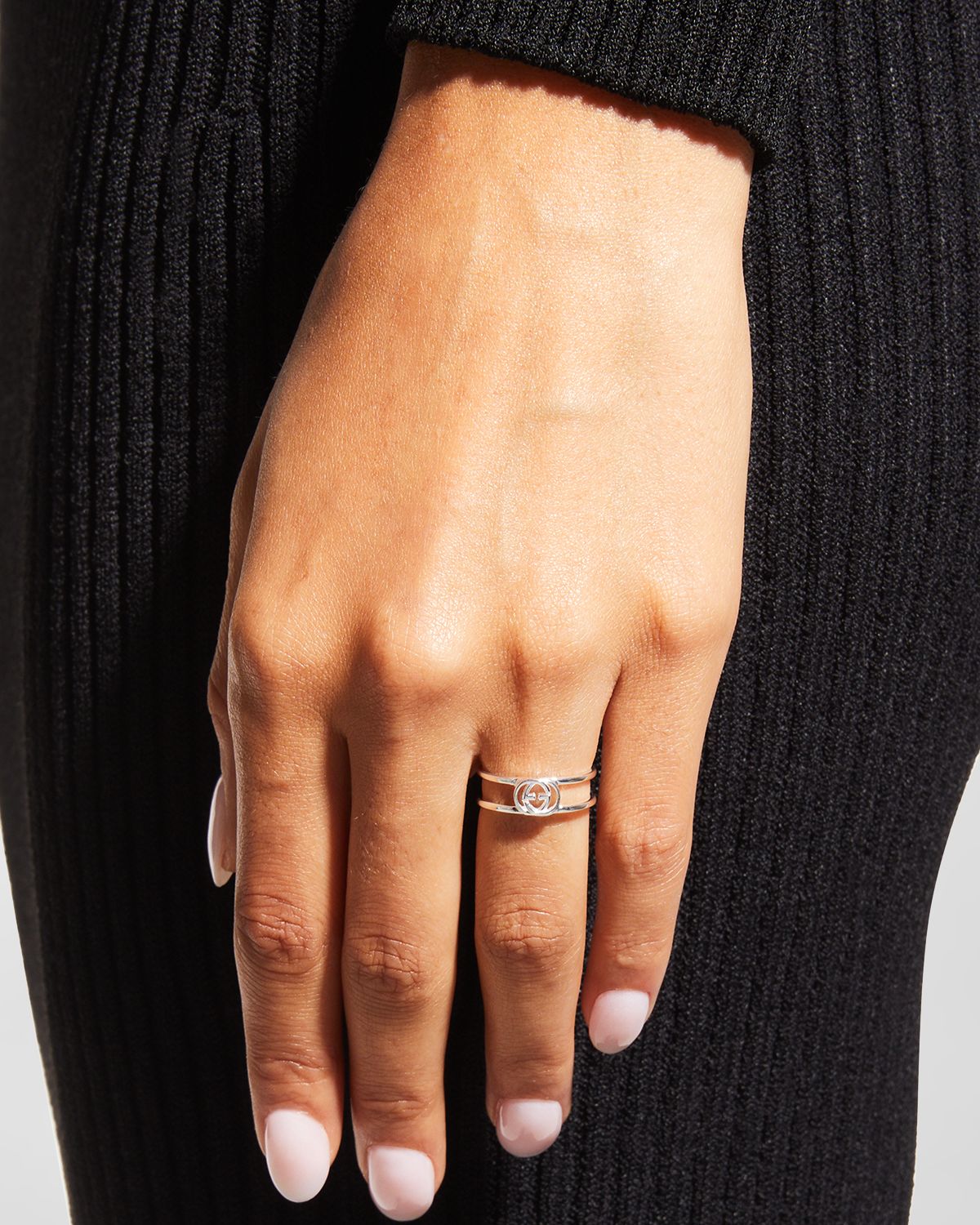 Gucci Interlocking G 6mm Ring