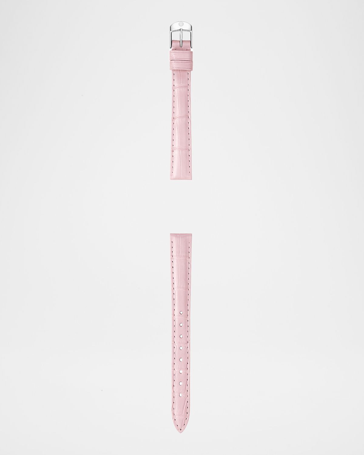 MICHELE Lilac Alligator Watch Strap, 14mm