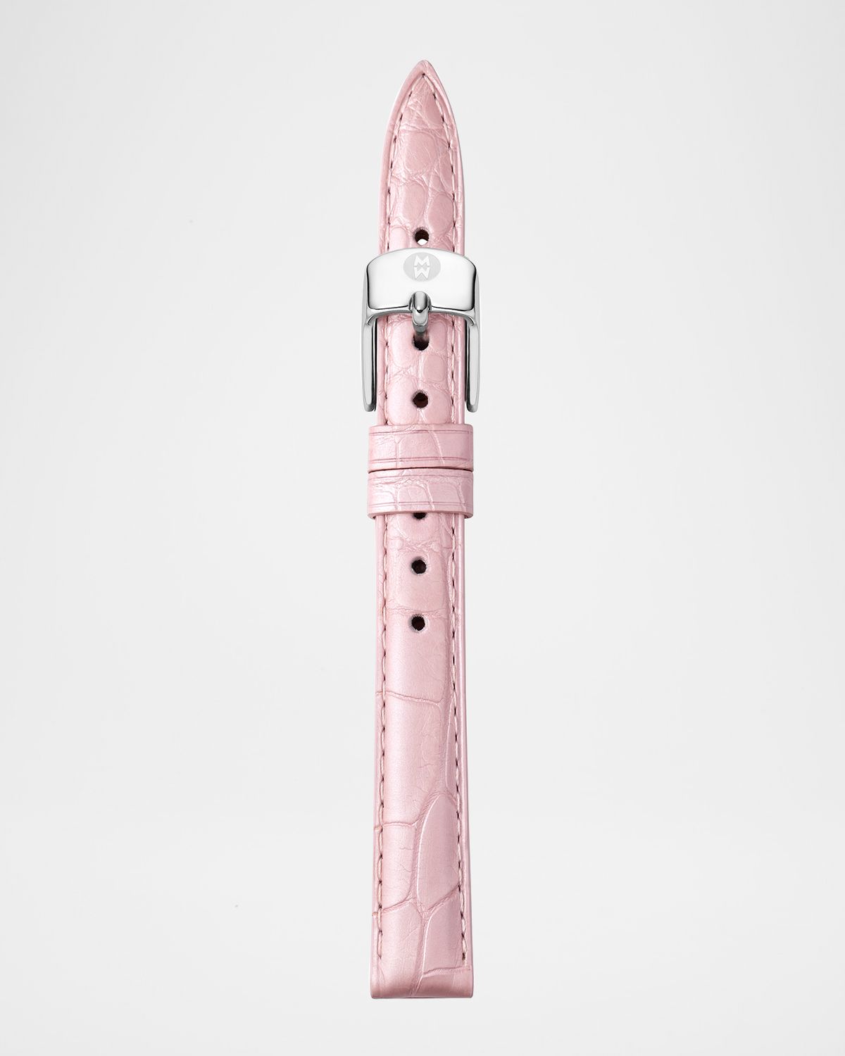 MICHELE Lilac Alligator Watch Strap, 14mm