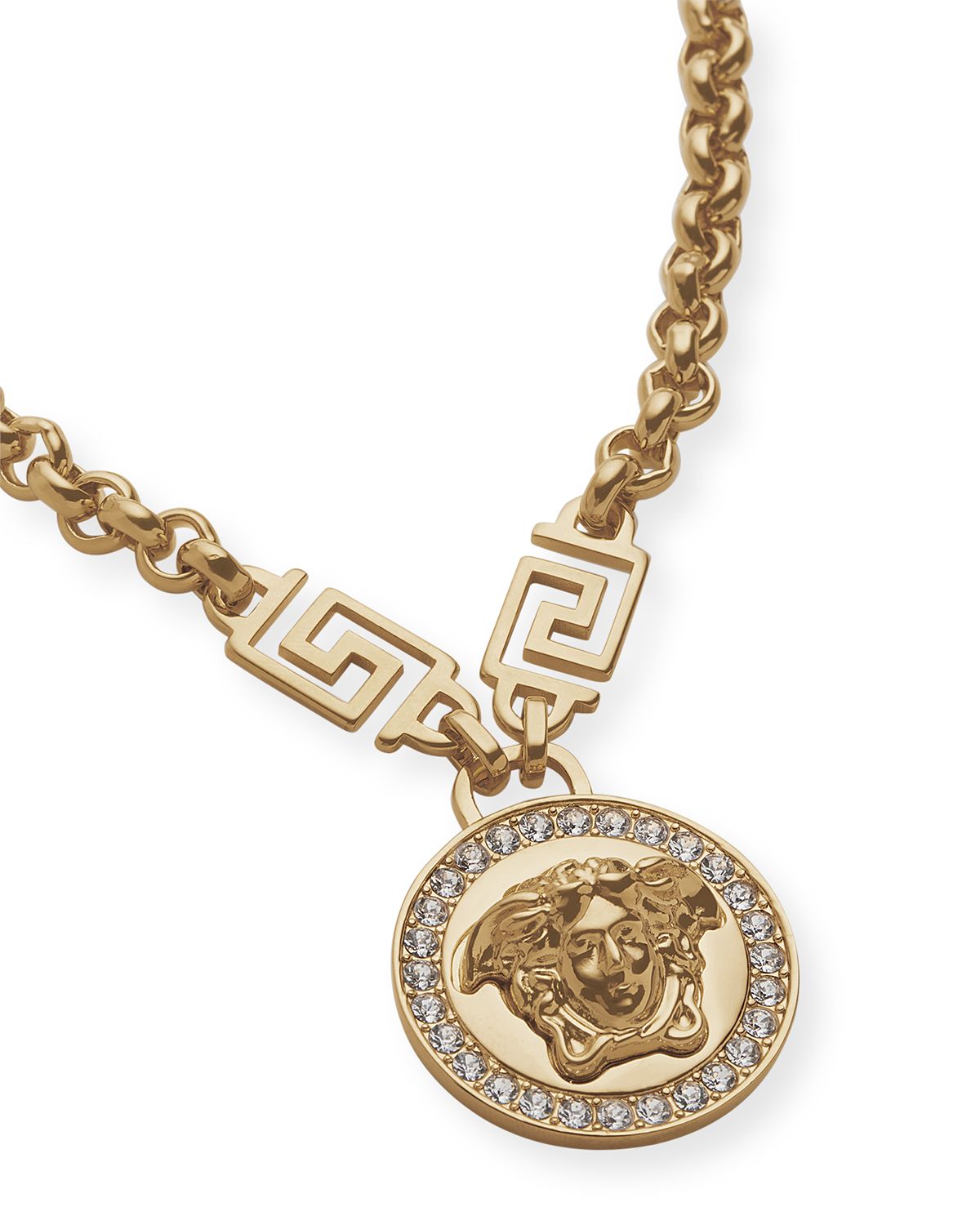 Versace Medusa Medallion Necklace
