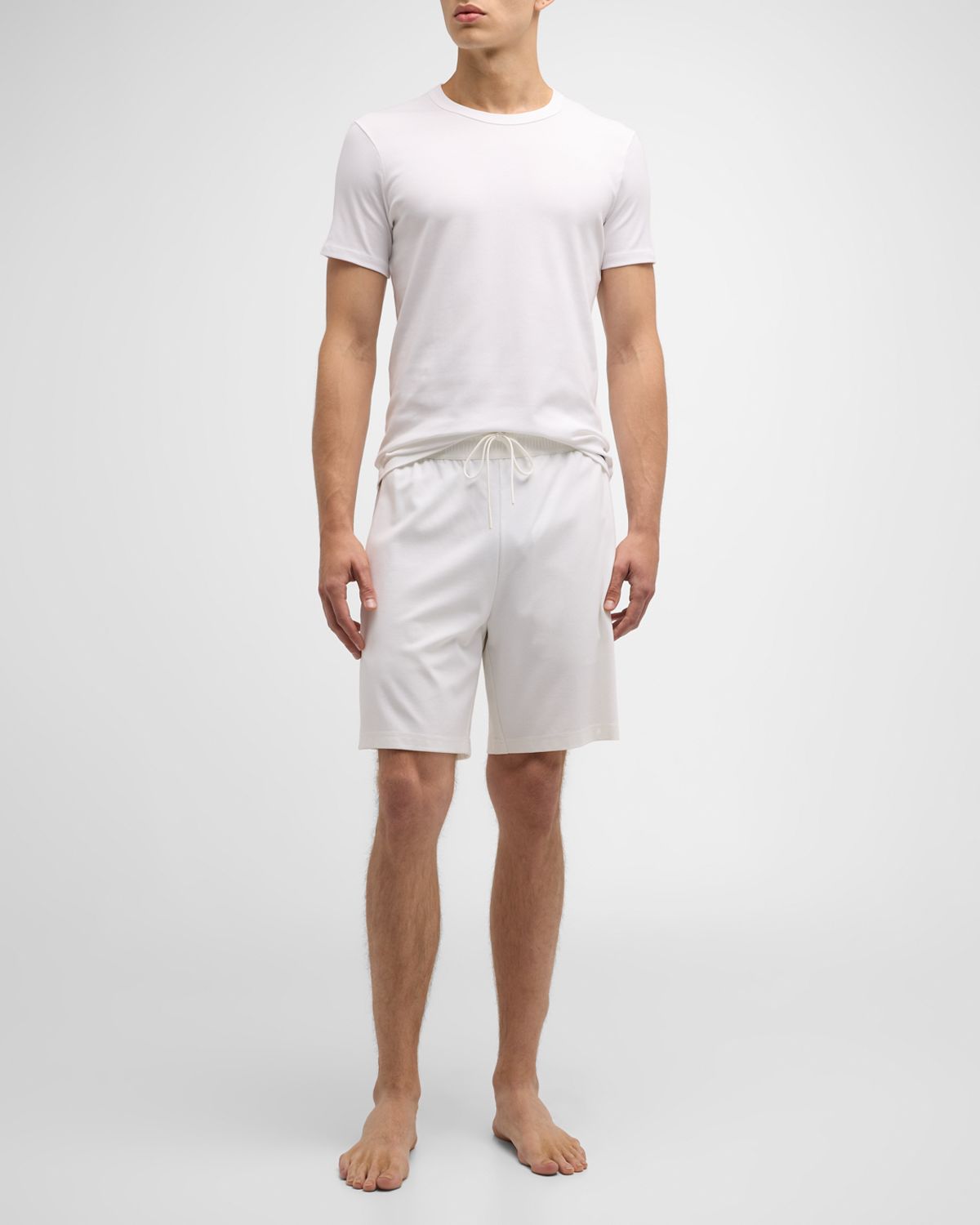 TOM FORD Men's Solid Stretch Jersey T-Shirt