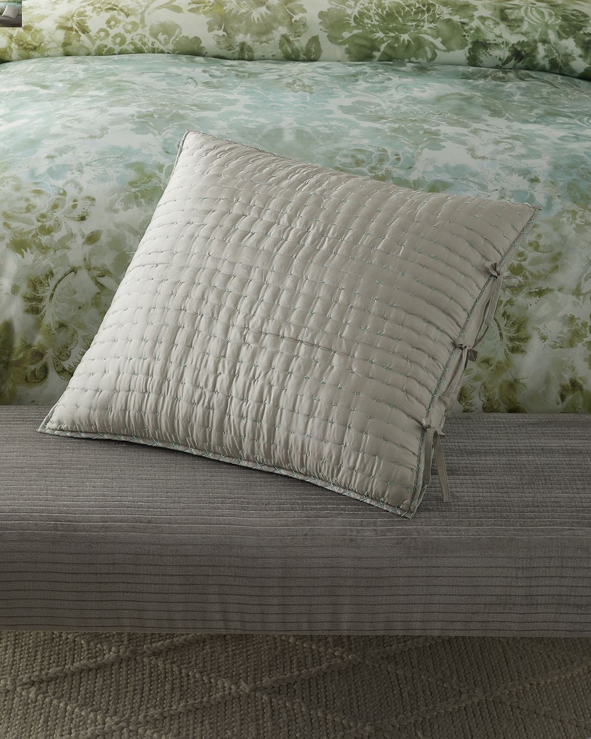 Designers Guild Chenevard Pebble Duck Egg European Sham