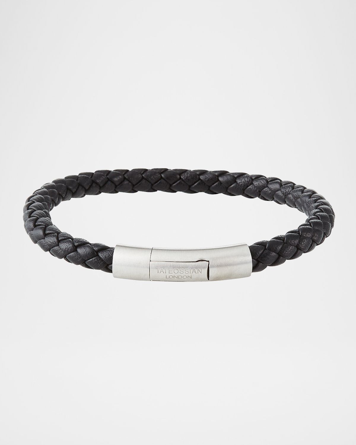 Tateossian Men 's Charles Leather Bracelet