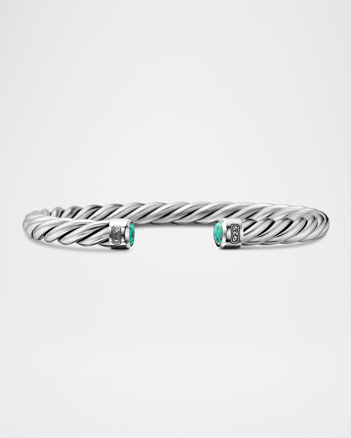 David Yurman 6mm Men 's Cable Cuff Bracelet in Silver