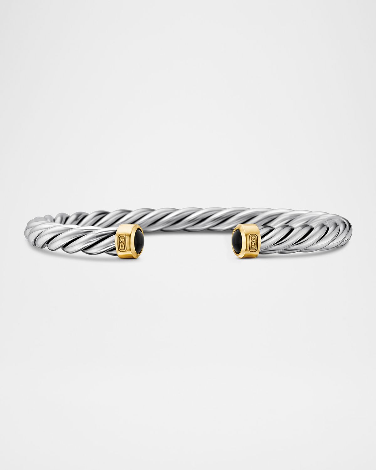 David Yurman 6mm Men 's Cable Cuff Bracelet in Silver