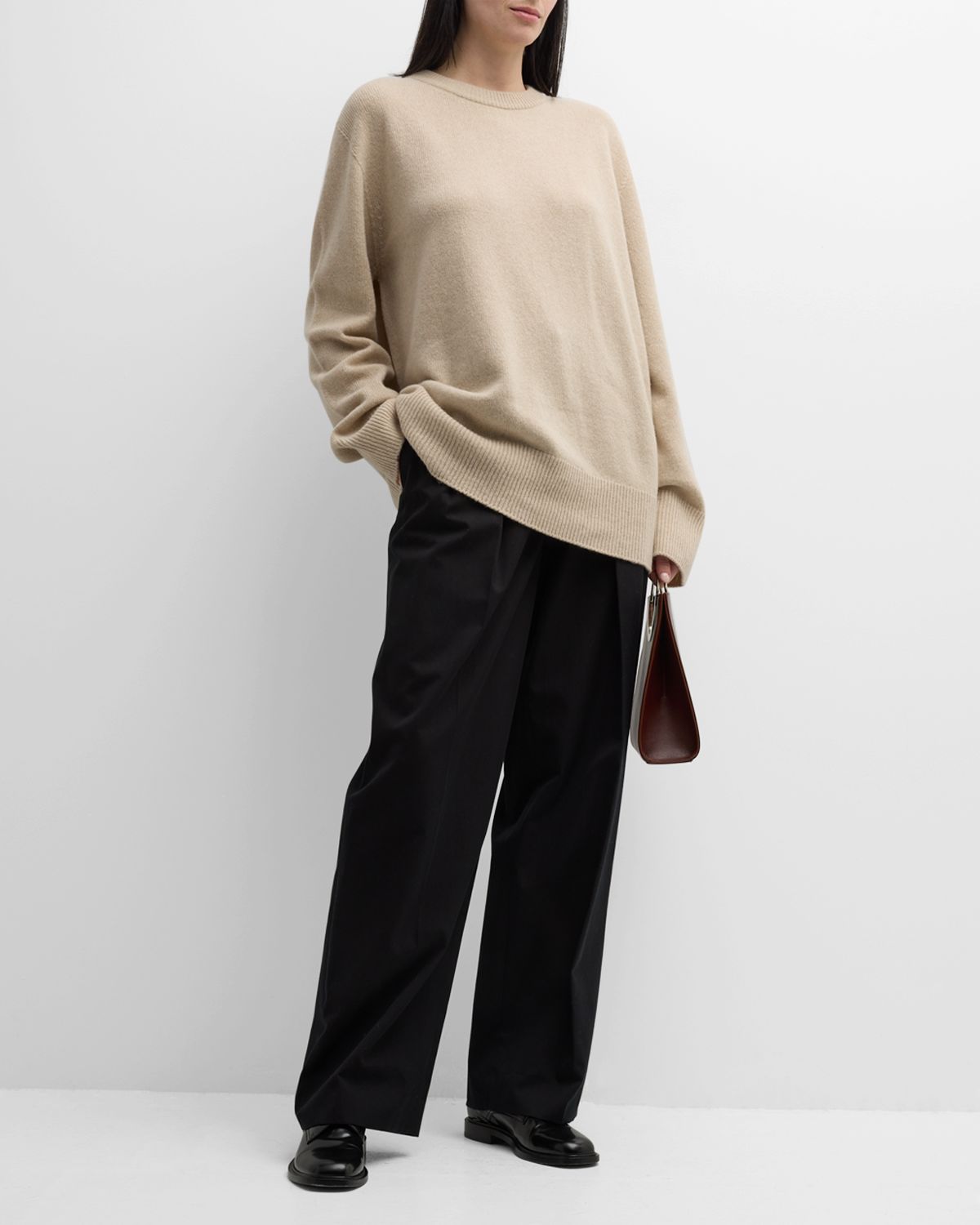 THE ROW Sibem Wool-Cashmere Sweater