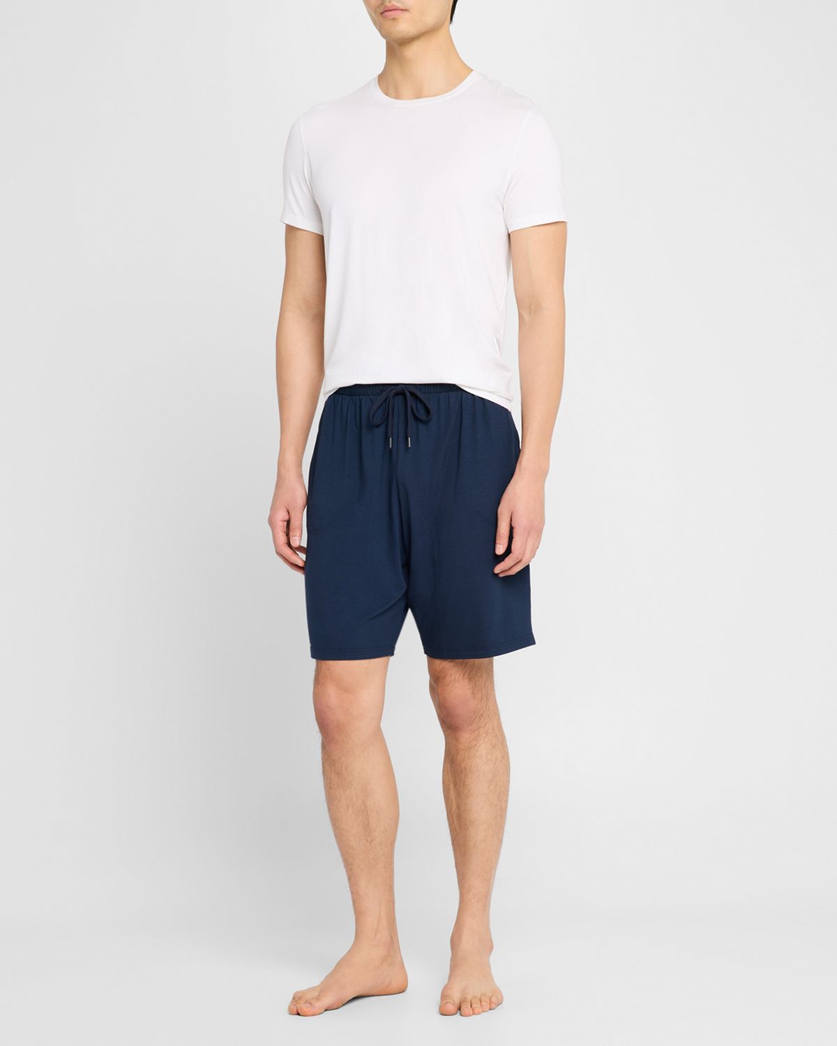 Derek Rose Men 's Luxe Micromodal Lounge Shorts | Thumbnail 5
