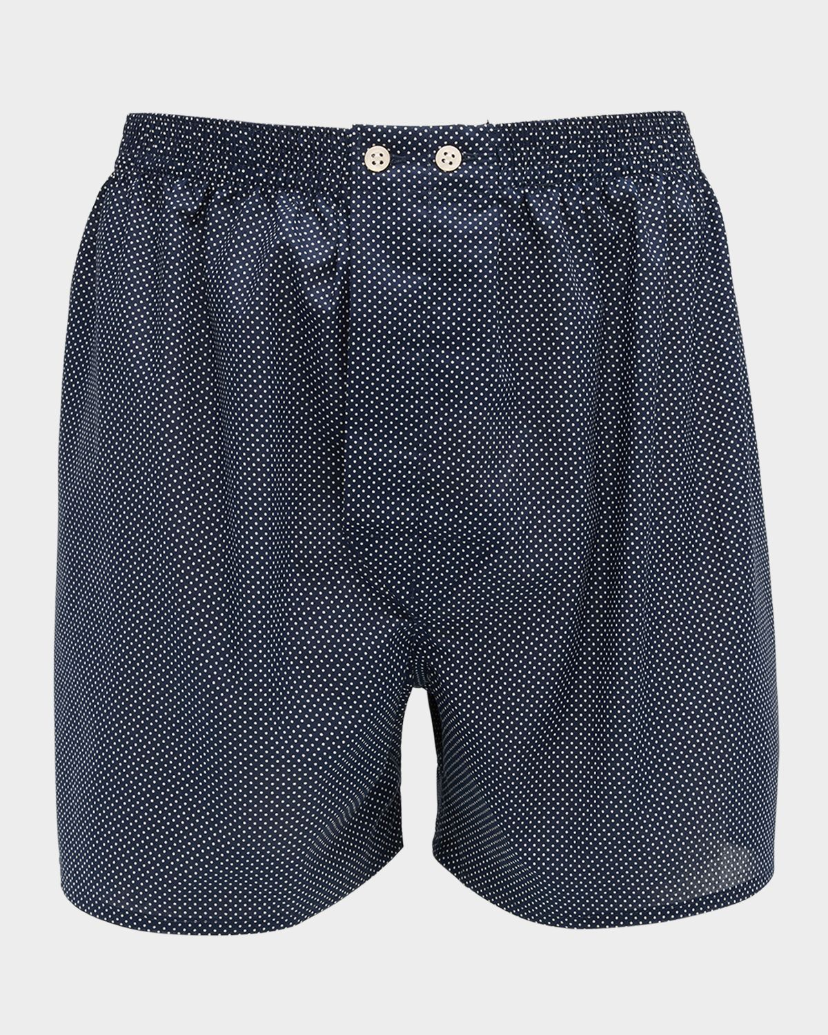 Derek Rose Men 's Plaza Pindot Boxer Shorts