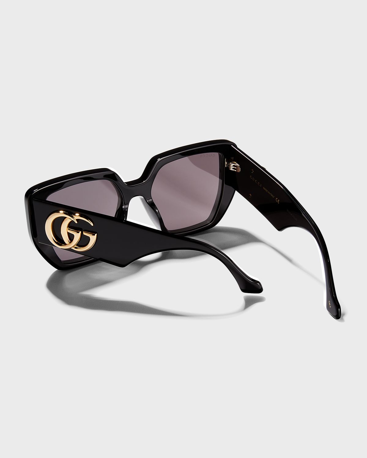 Gucci Oversized Square Acetate Sunglasses