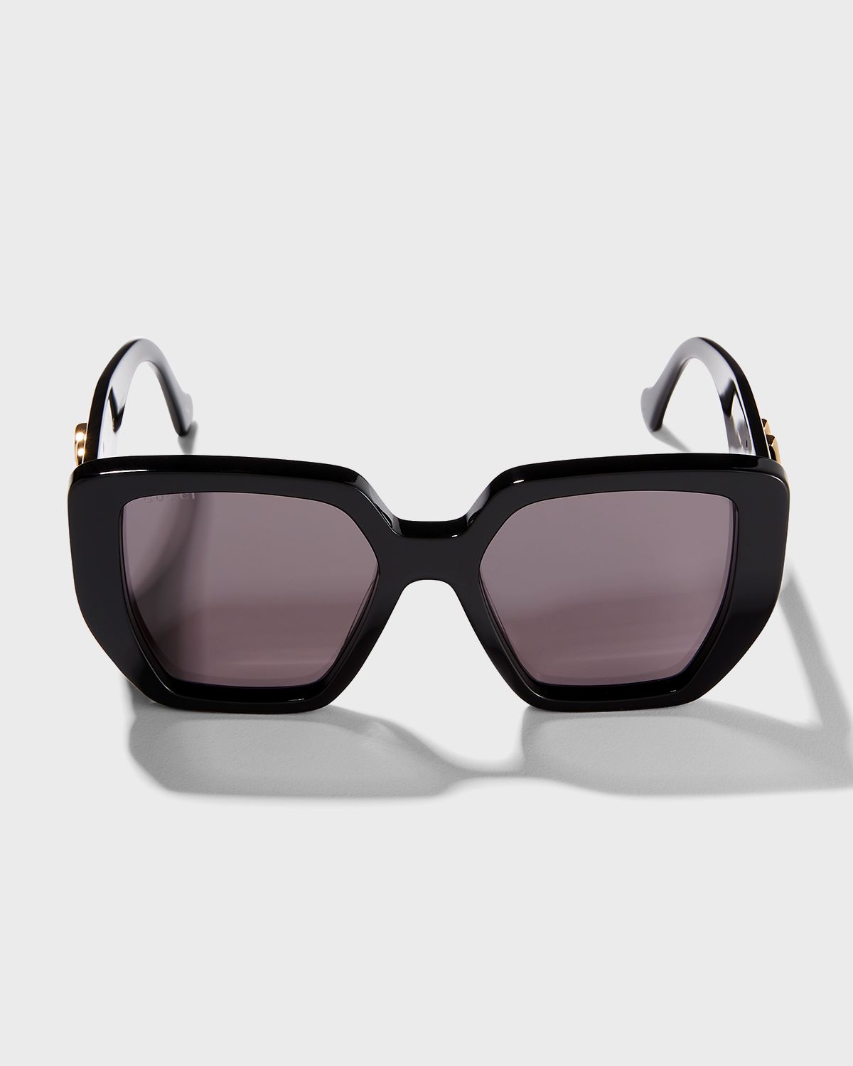 Gucci Oversized Square Acetate Sunglasses