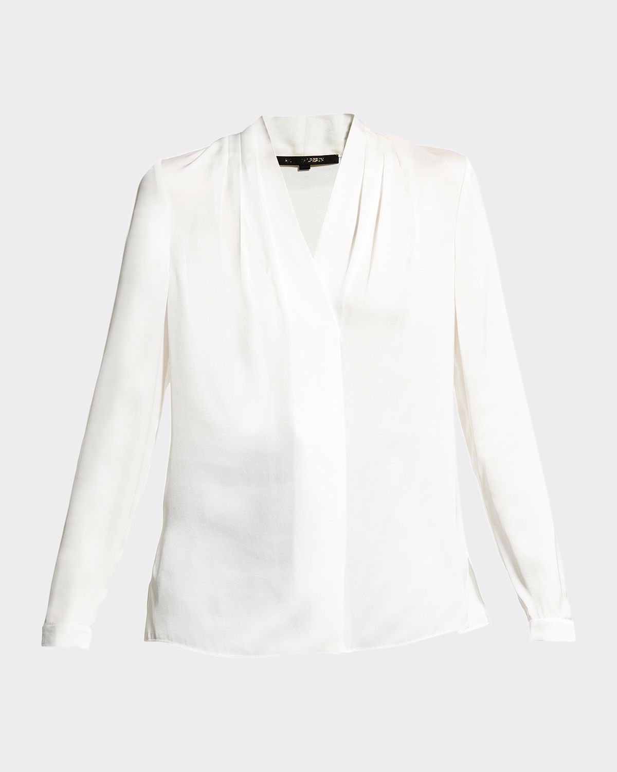 Kobi Halperin Nellie Pleated V-Neck Long-Sleeve Blouse | Thumbnail 7 Kobi Halperin Nellie Pleated V-Neck Long-Sleeve Blouse | Thumbnail 7