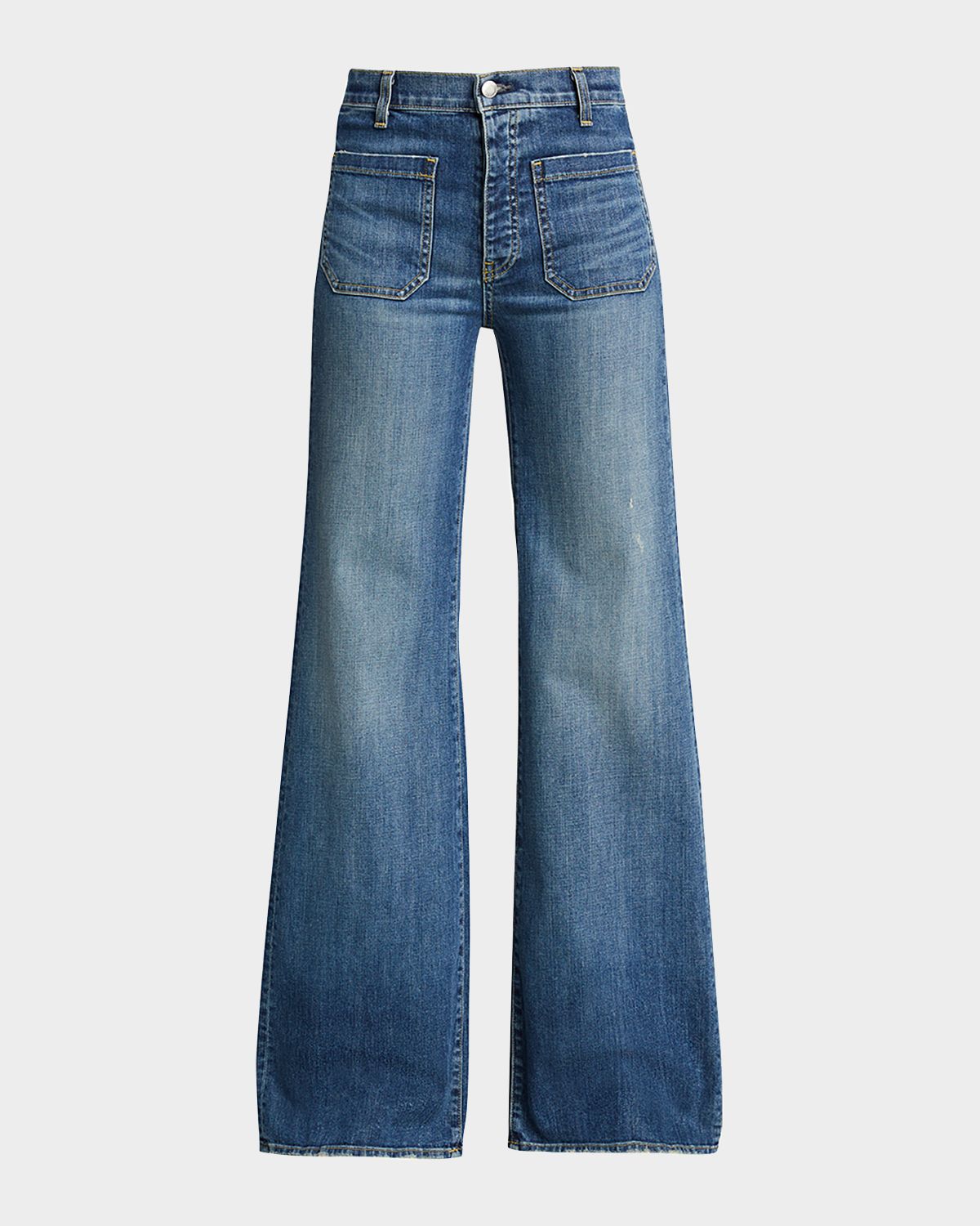Nili Lotan Florence Denim Flare Jeans | Thumbnail 6