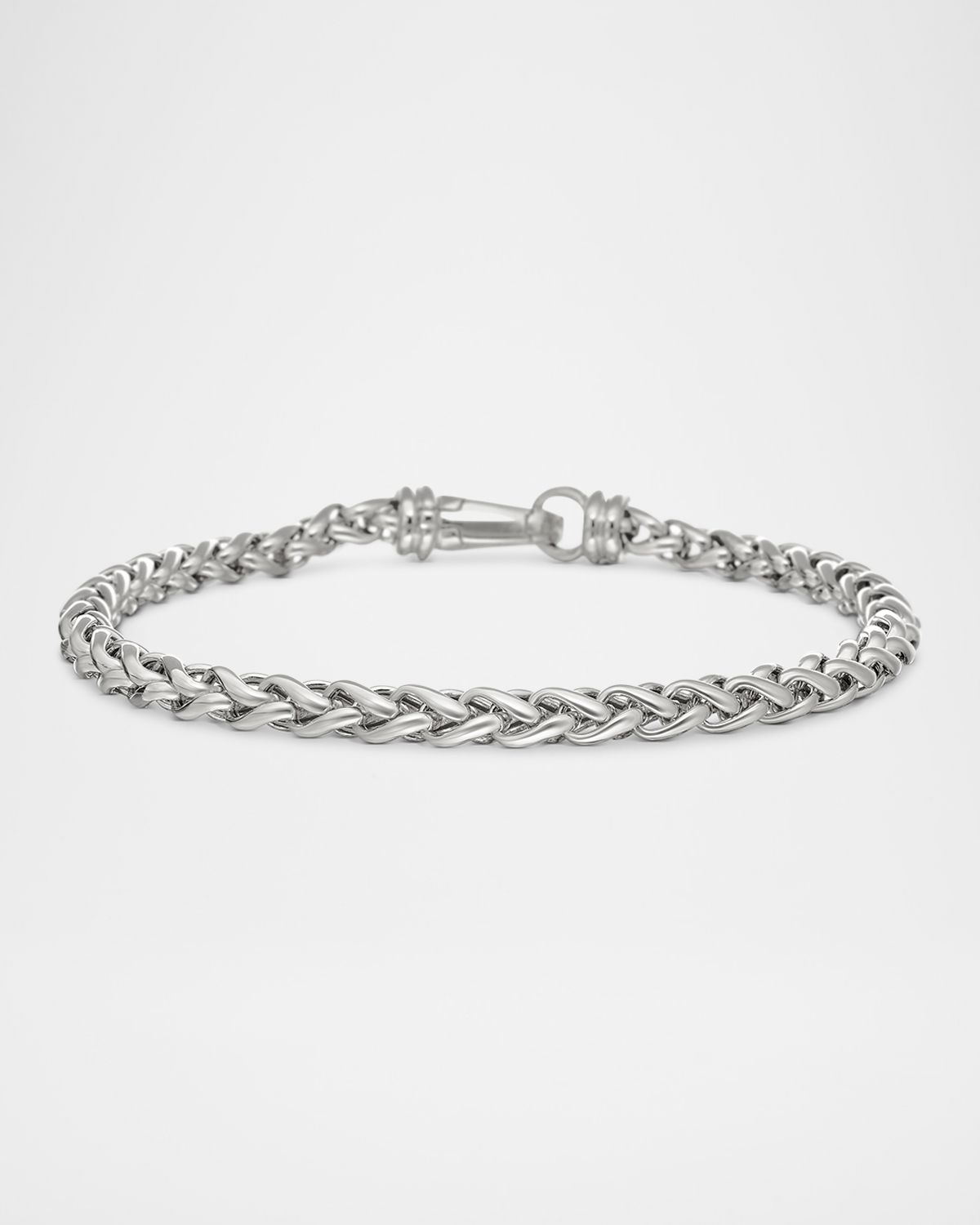 David Yurman Men 's Wheat Chain Bracelet in Silver, 4mm