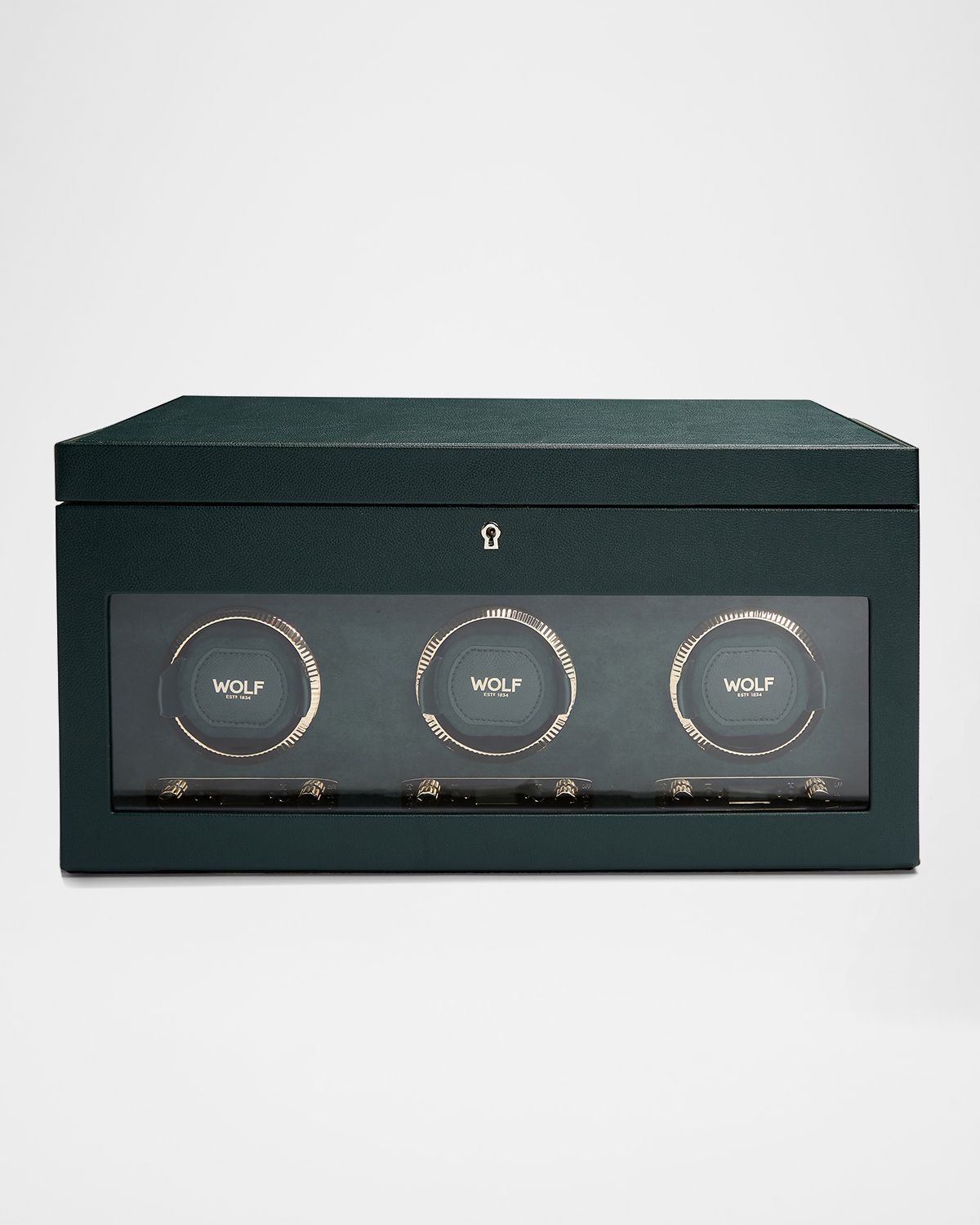 WOLF British Racing Triple Watch Winder with Storage | Thumbnail 9