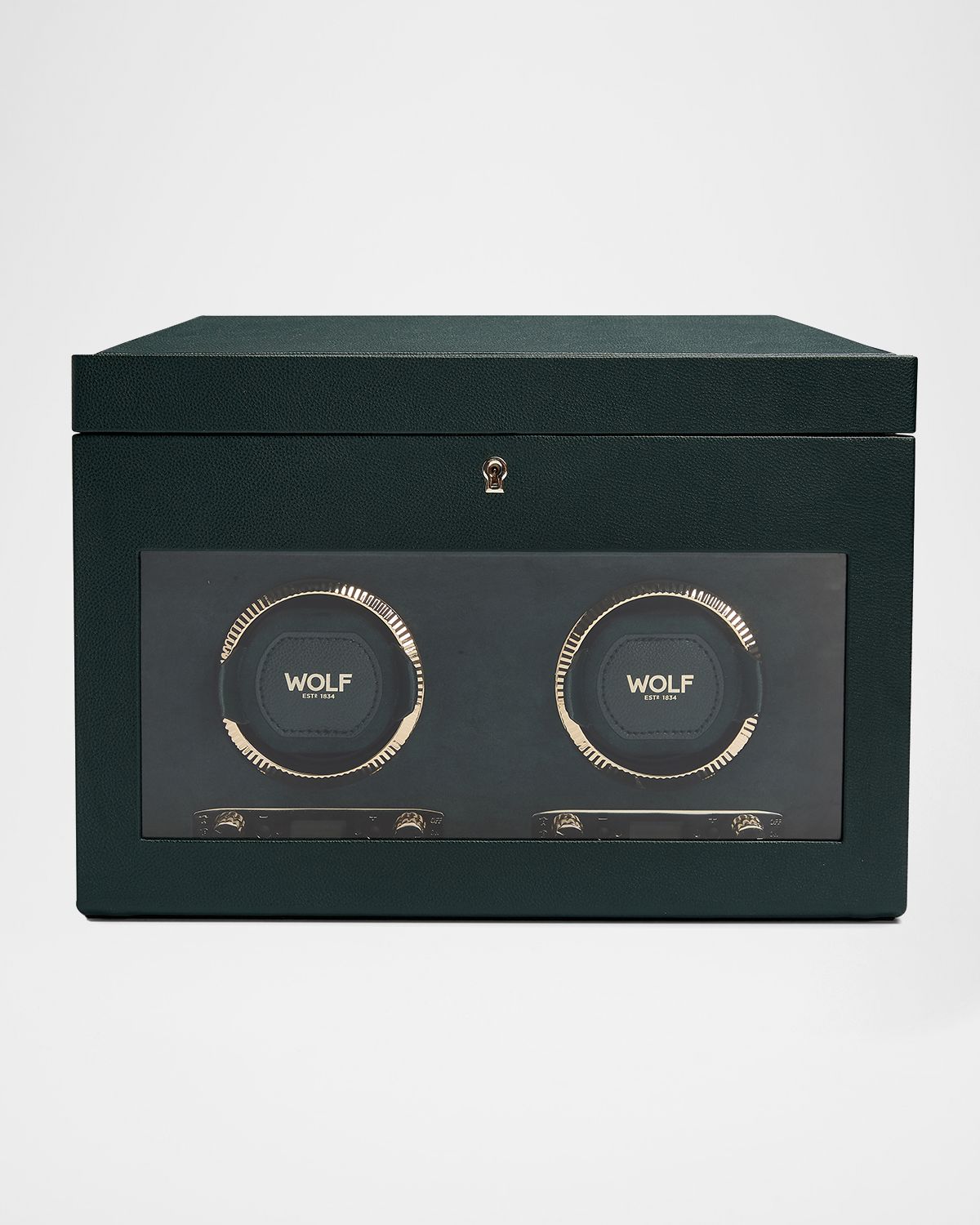 WOLF British Racing Double Watch Winder with Storage | Thumbnail 9