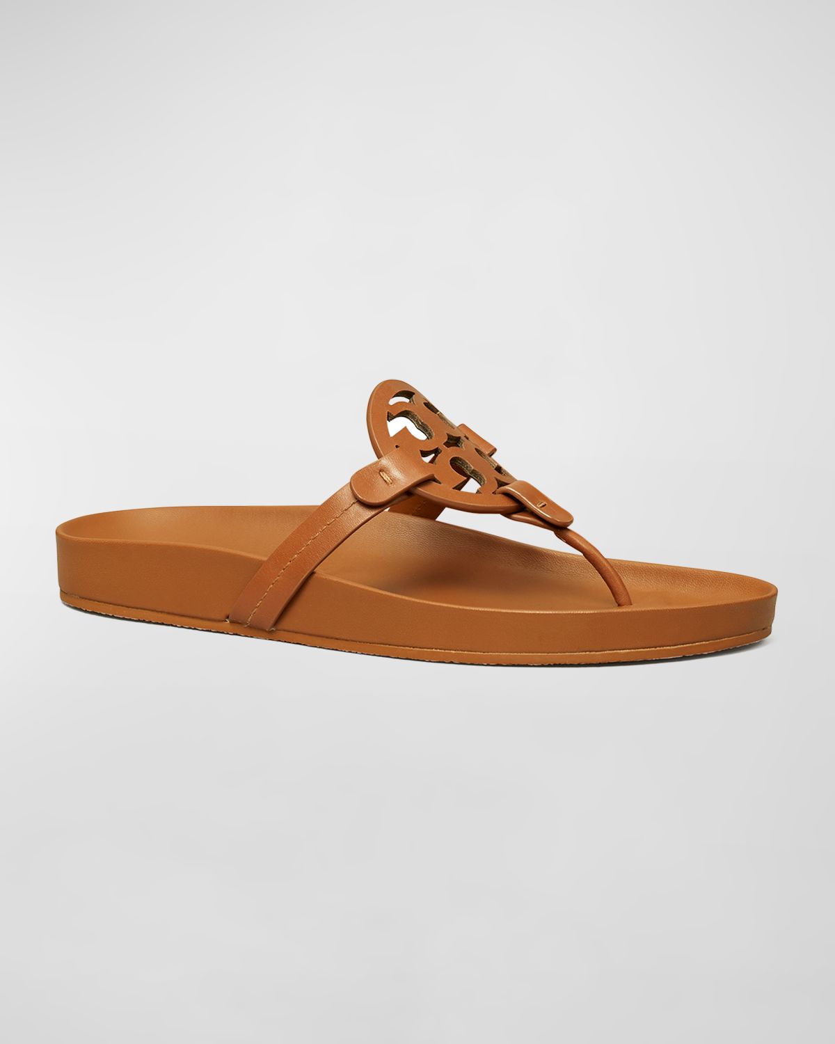 Tory Burch Miller Cloud Leather Thong Sandals