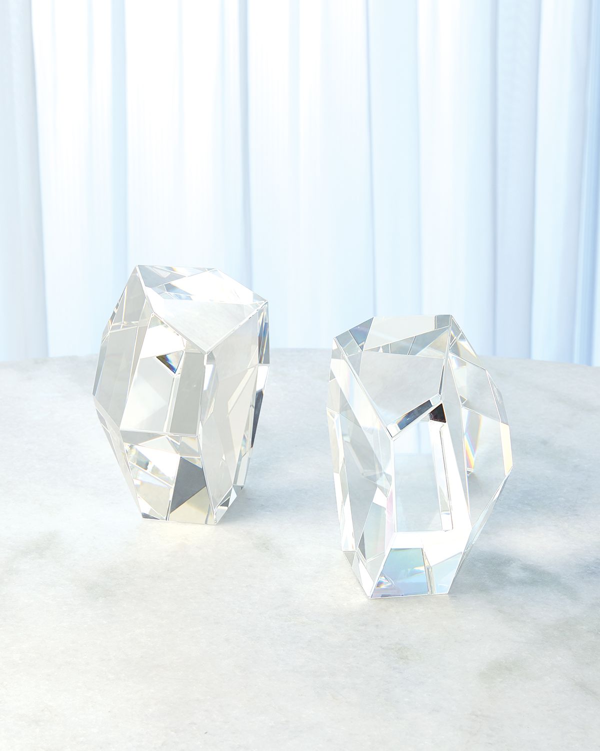 Global Views Crystal Bookends, Set of 2 | Thumbnail 6 Global Views Crystal Bookends, Set of 2 | Thumbnail 6