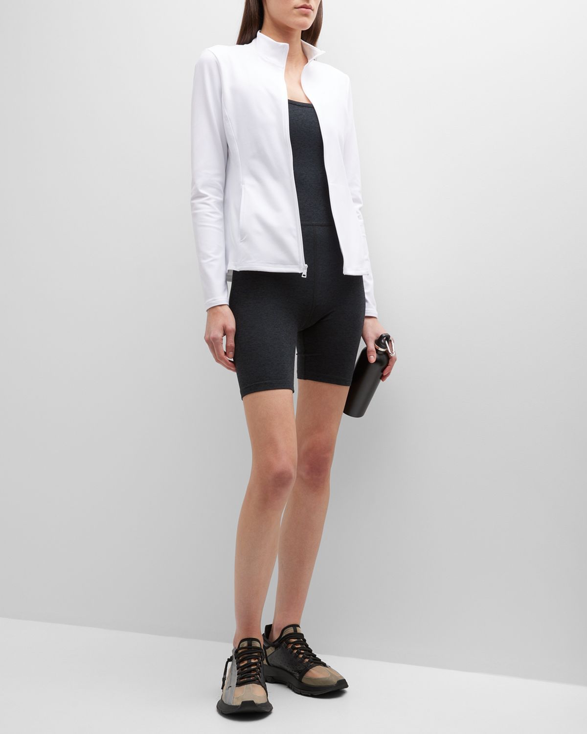 Beyond Yoga On the Go Mock-Neck Jacket