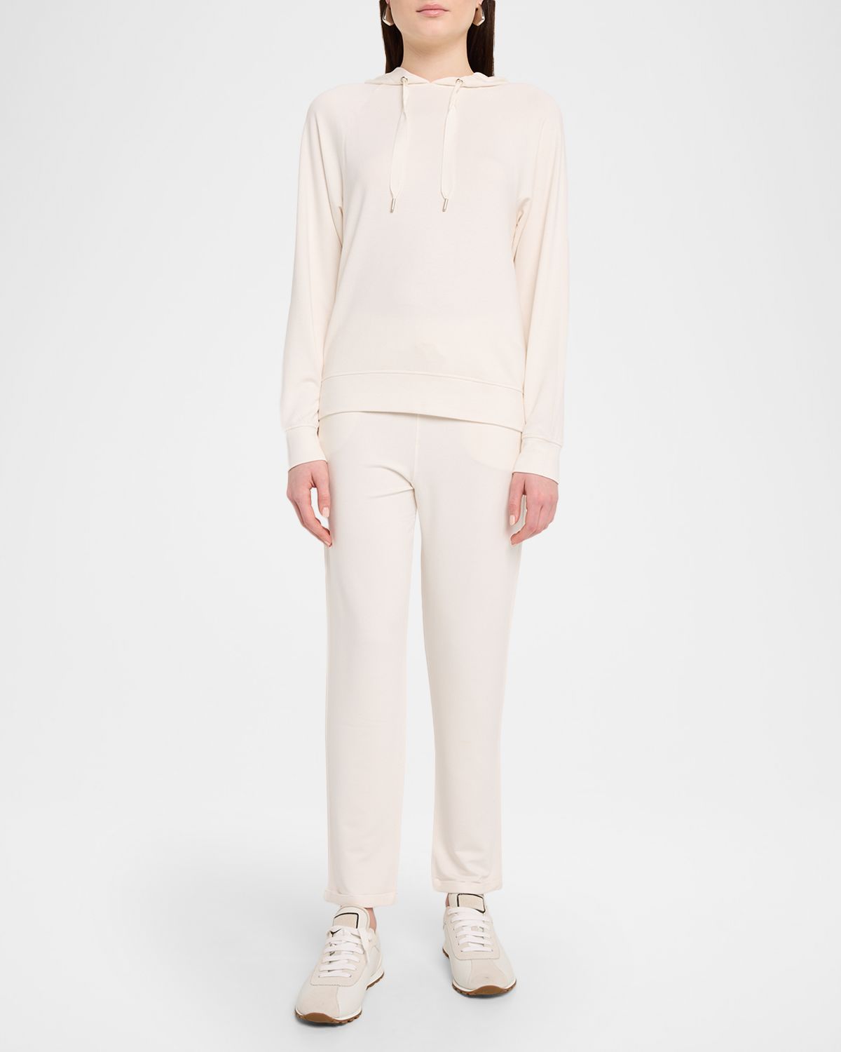 Majestic Filatures French Terry Cuffed Drawstring Pants