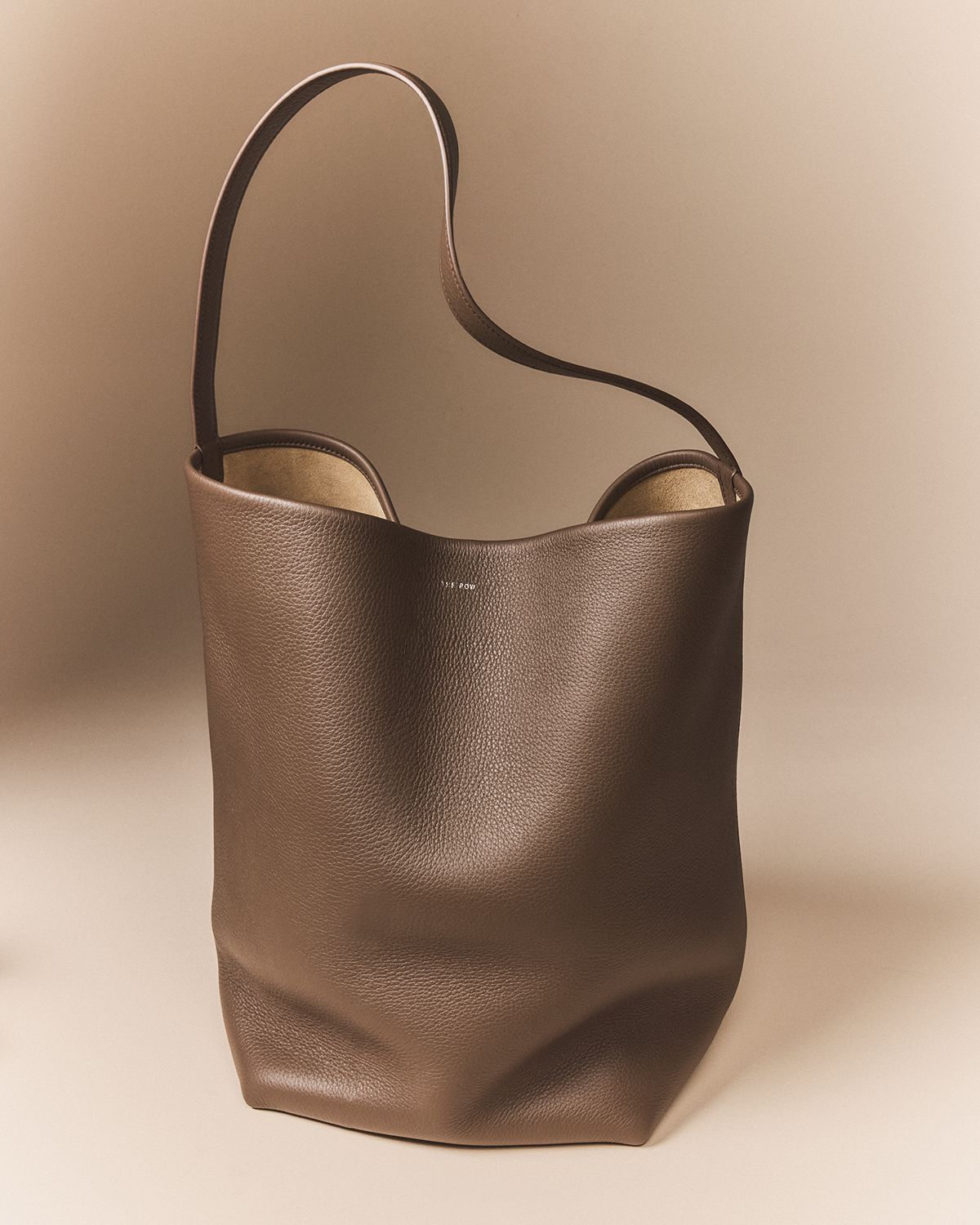 THE ROW N/S Park Tote Large in Lux Grained Calfksin