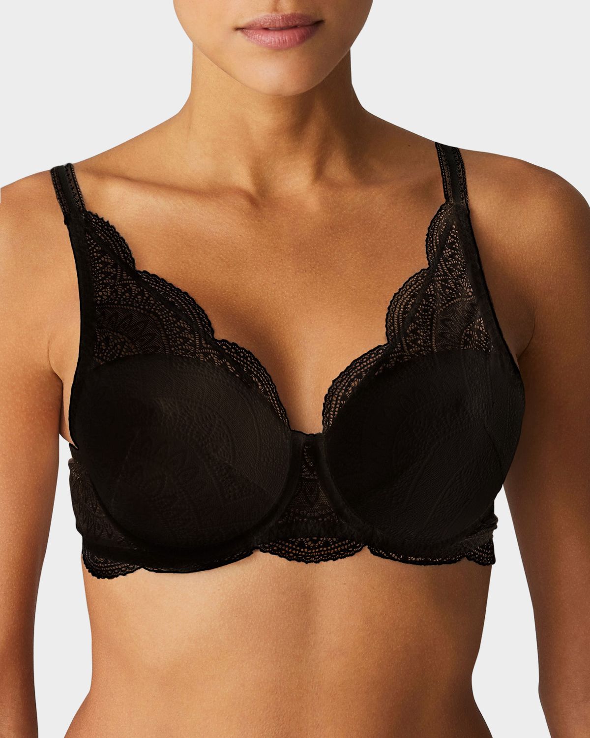 Simone Perele Karma 3D Molded Bra with Triangle Lace | Thumbnail 3 Simone Perele Karma 3D Molded Bra with Triangle Lace | Thumbnail 3