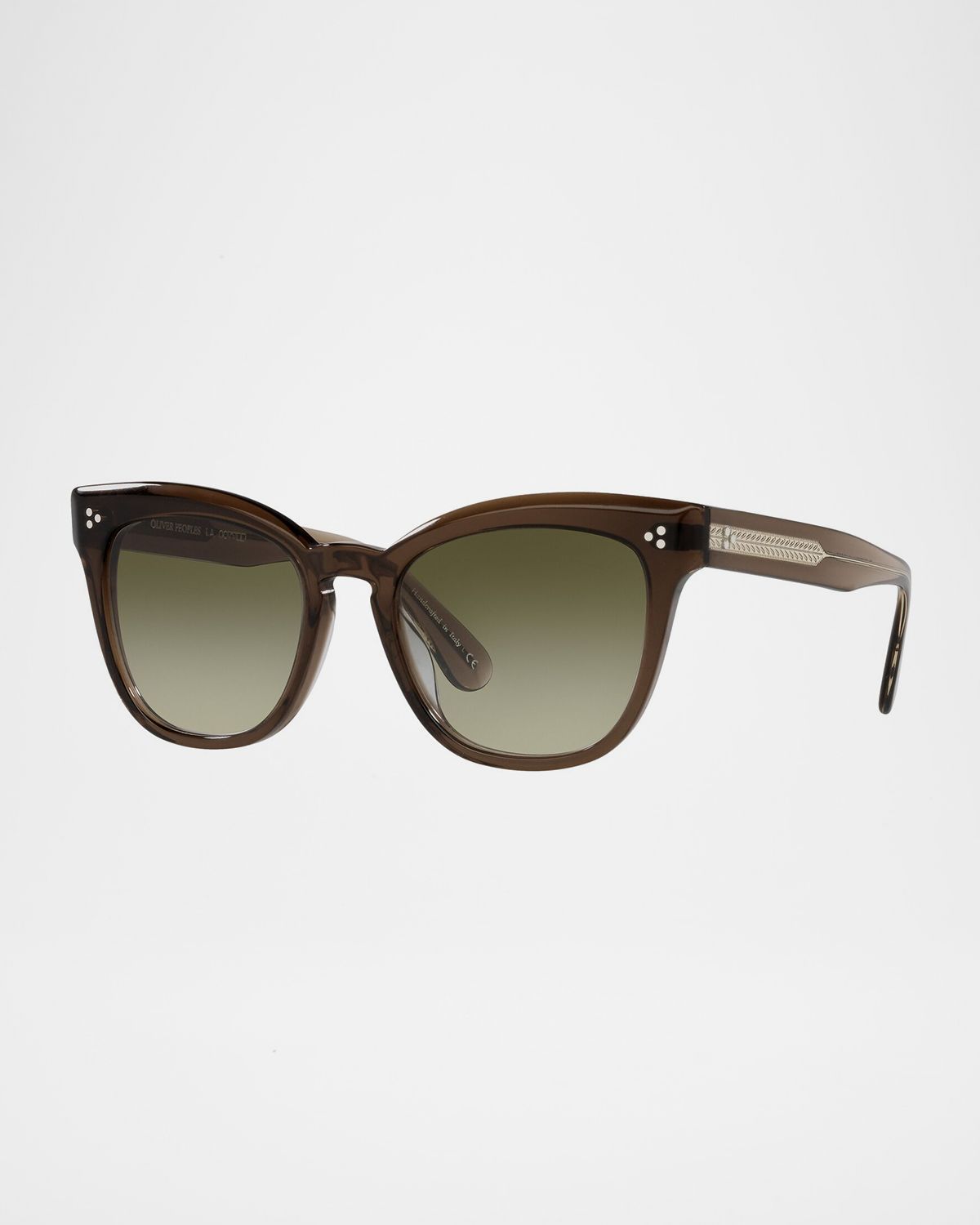 Oliver Peoples Marianela Rounded Acetate Butterfly Sunglasses