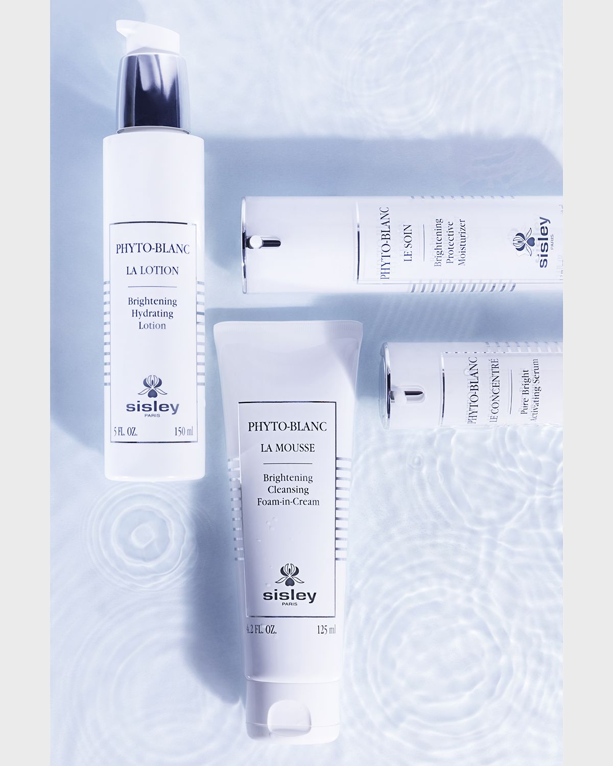 Sisley Paris Phyto-Blanc La Mousse Brightening Cleansing Foam-in-Cream, 4.2 oz.