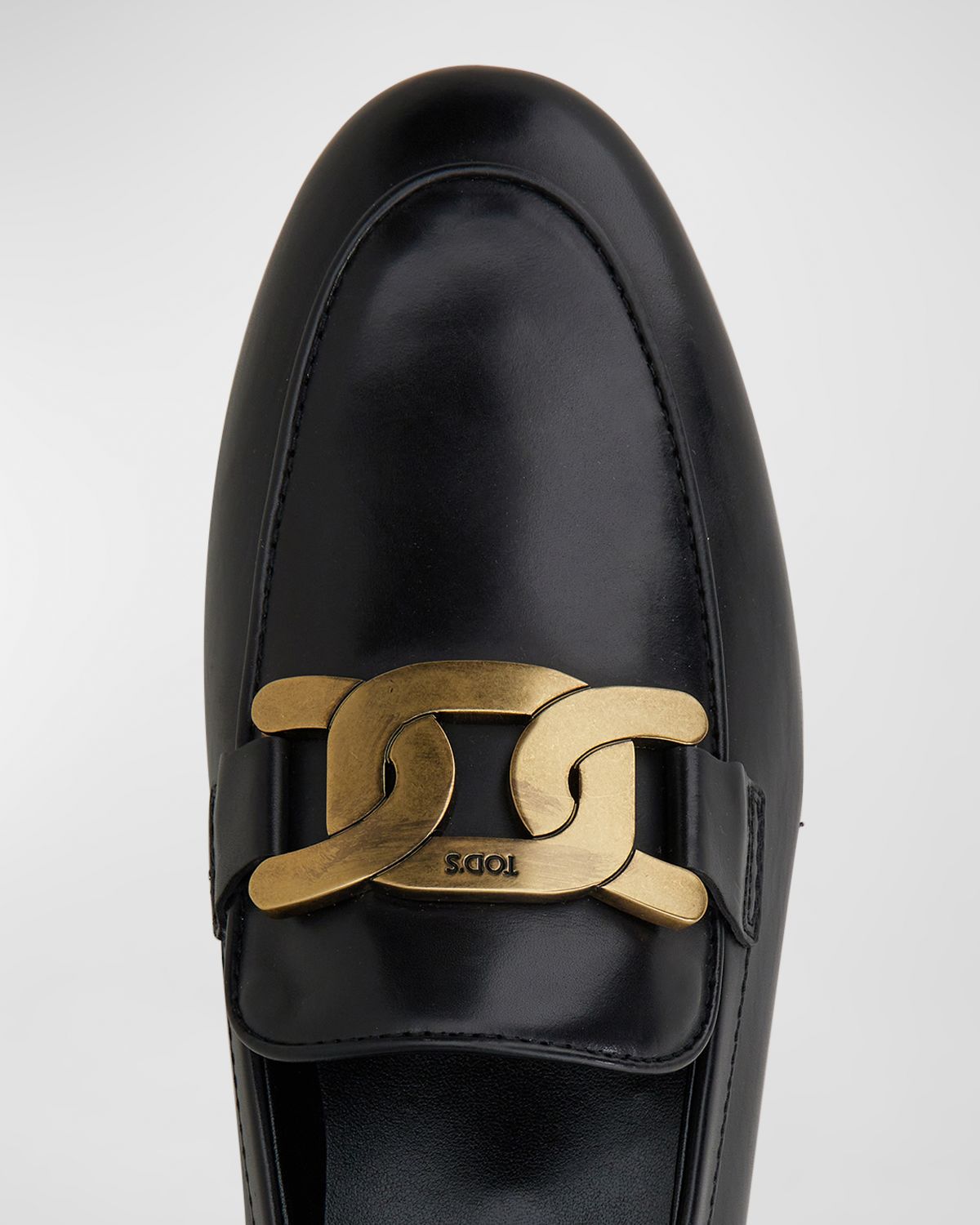 Tod's Kate Chain Flat Loafers