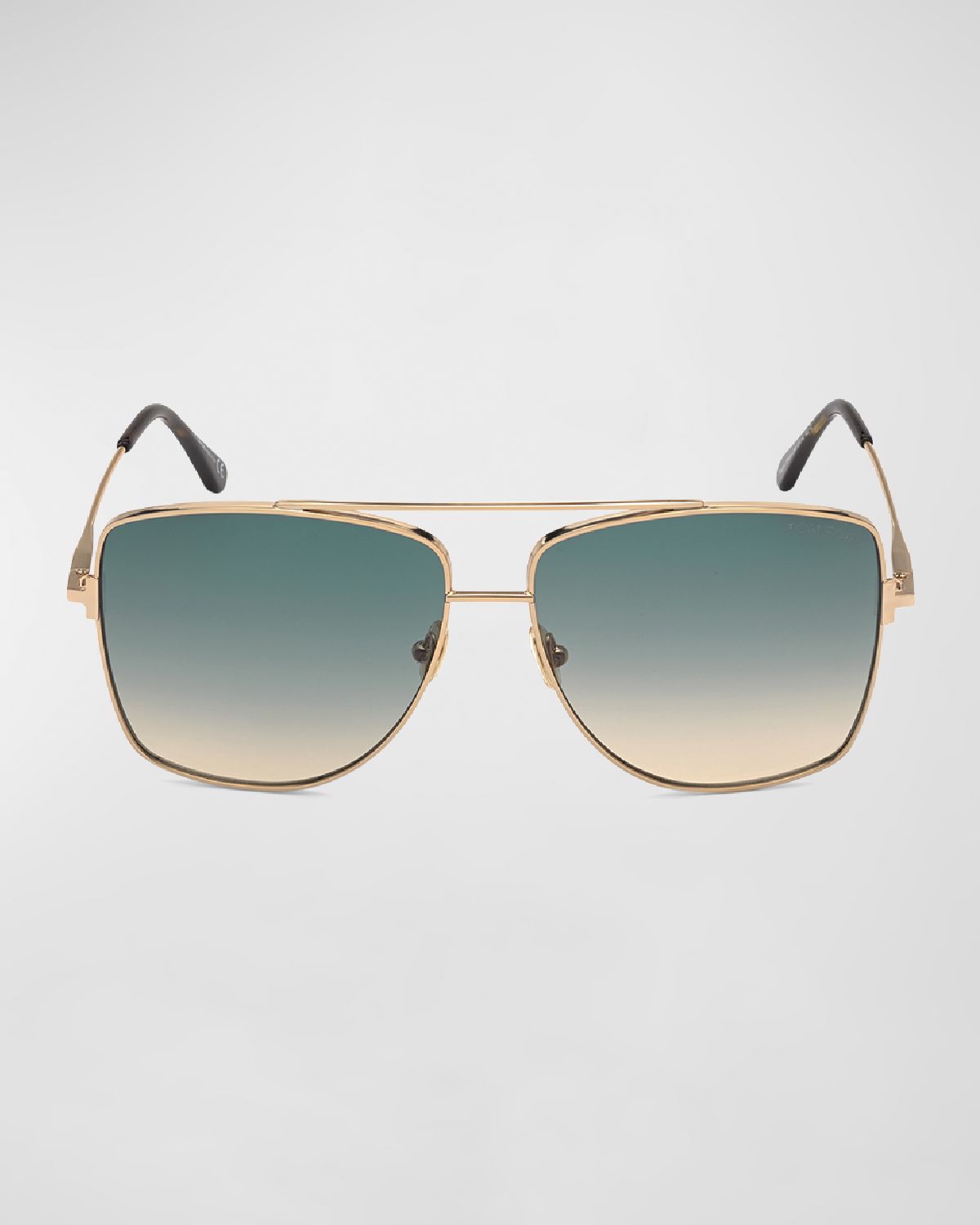 TOM FORD Reggie Metal Aviator Sunglasses | Thumbnail 4