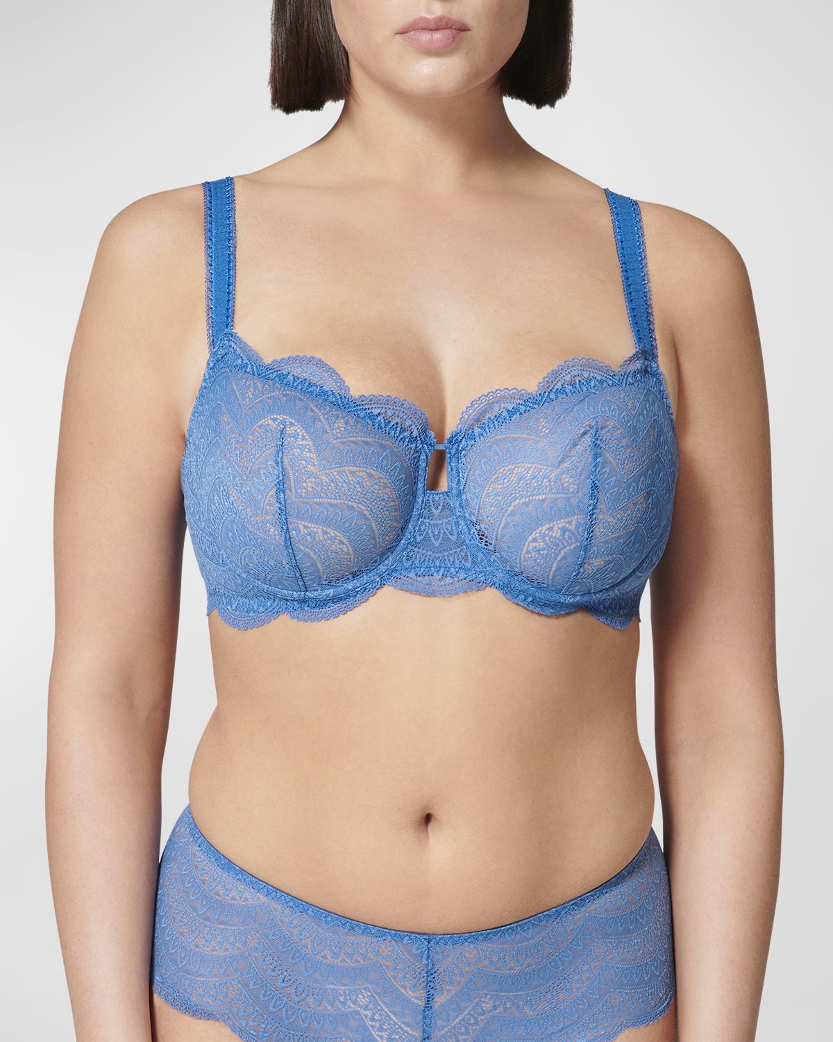 Simone Perele Karma Demi-Cup Convertible Lace Bra