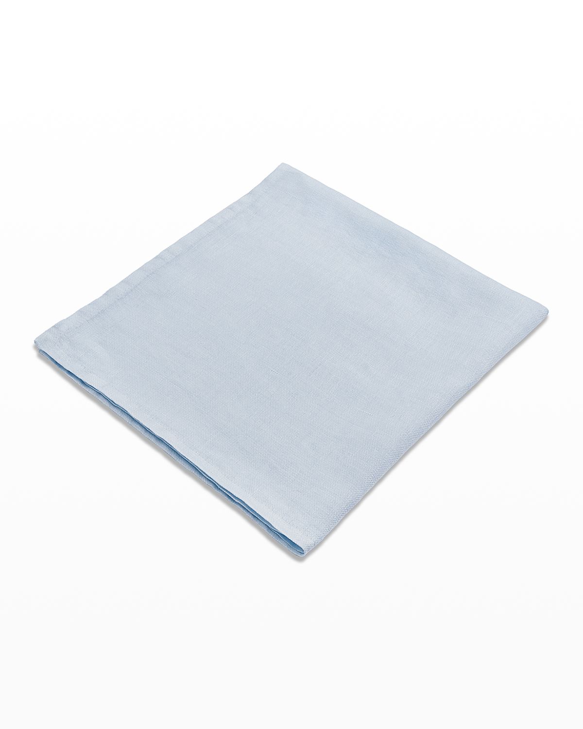 L 'Objet Linen Sateen Napkin S4 Blue