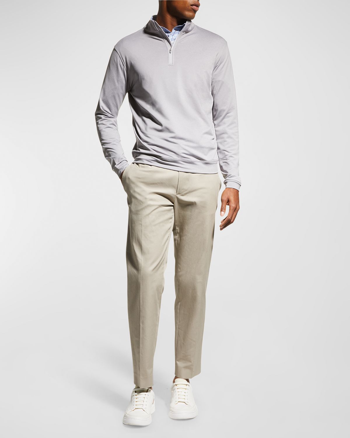 Peter Millar Men 's Crown Sport Perth Performance Pullover