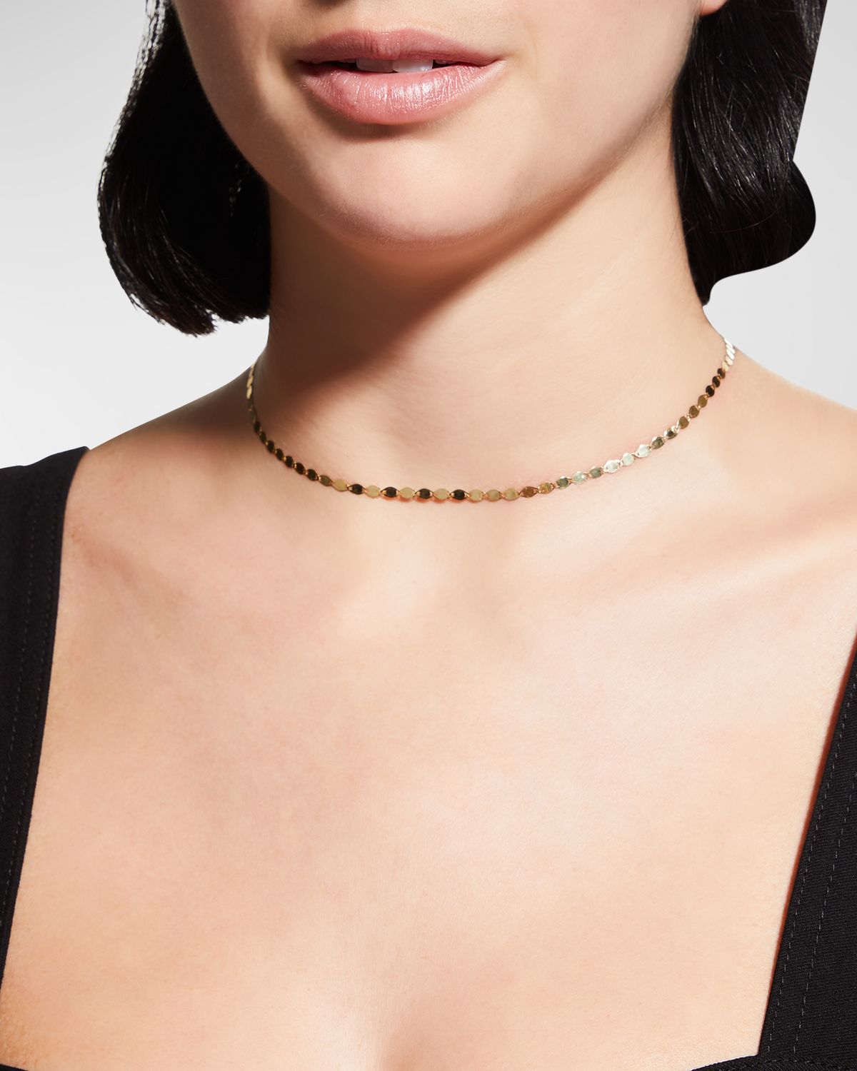 LANA 14K Gold Bond Nude Chain Necklace, 24"