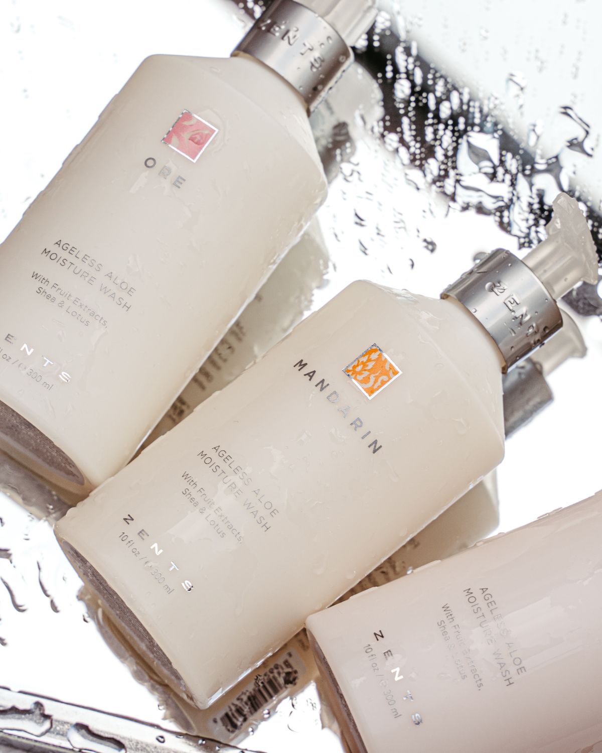 ZENTS 10 oz. Mandarin Ageless Aloe Moisture Wash