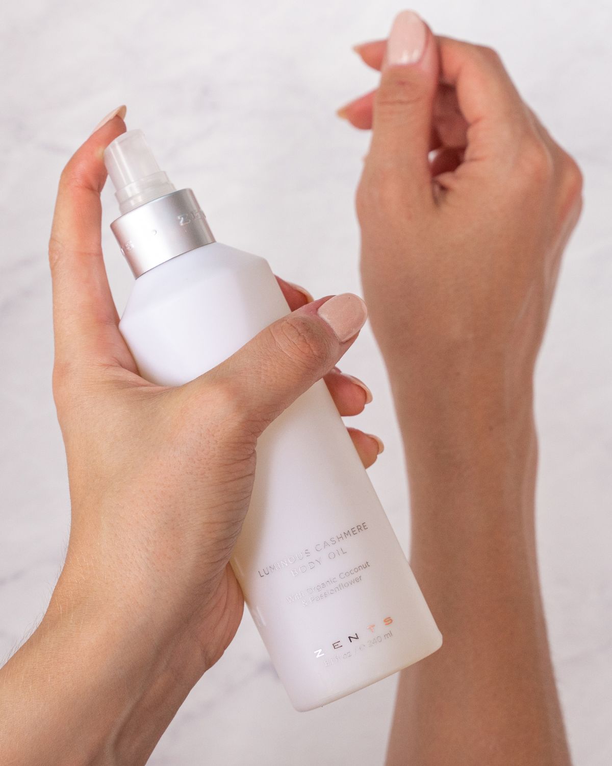 ZENTS 8.1 oz. Petal Luminous Cashmere Body Oil