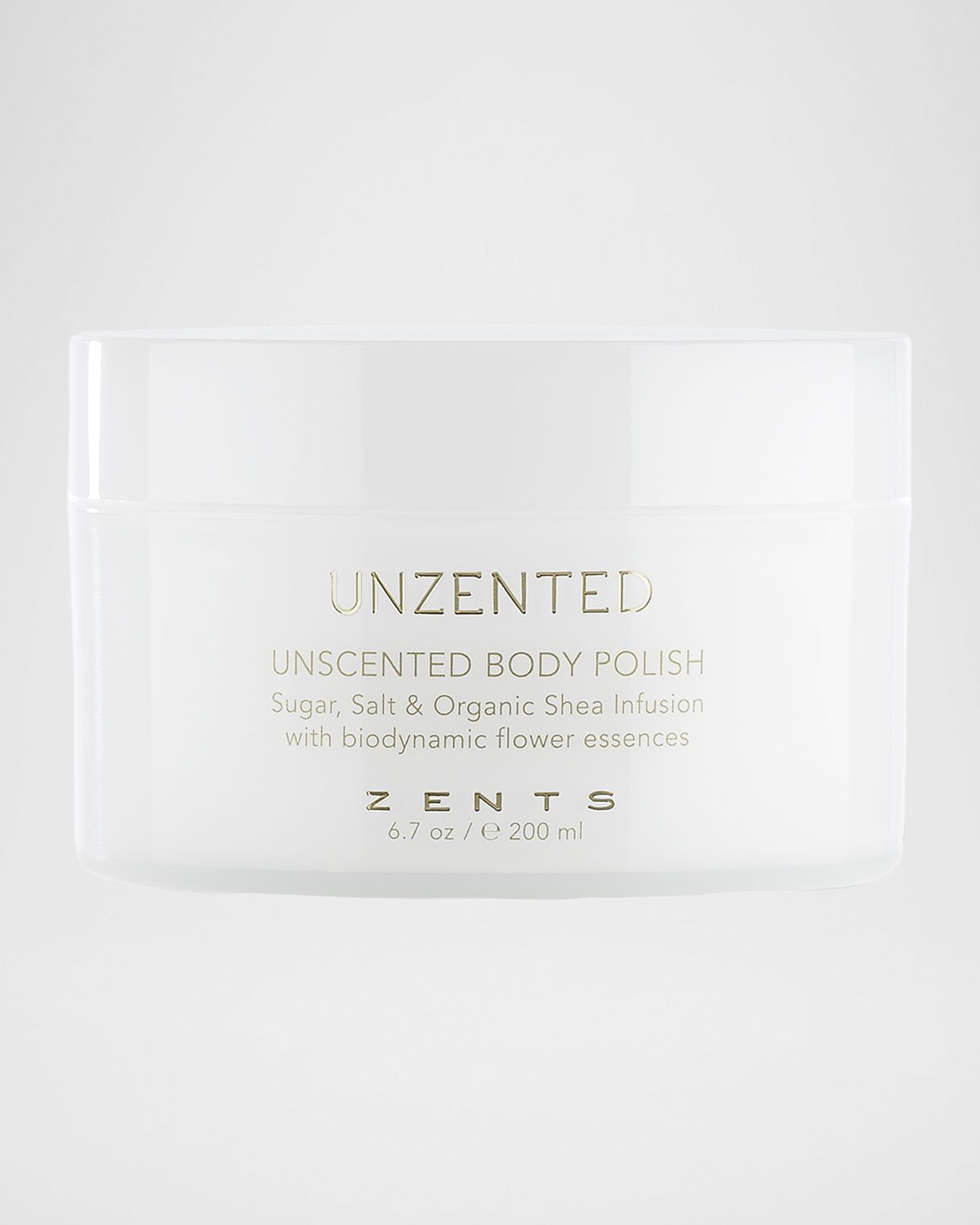 ZENTS 6.7 oz. Unzented Body Polish Sugar, Salt & Shea Infusion | Thumbnail 4