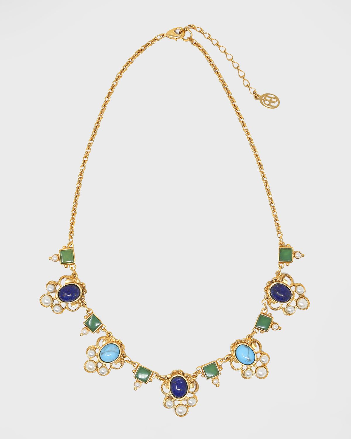 Ben-Amun Multi-Stone Statement Necklace