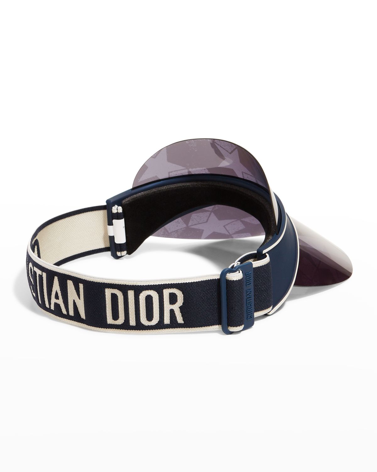 DIOR DiorClub V1U Logo Clear Visor