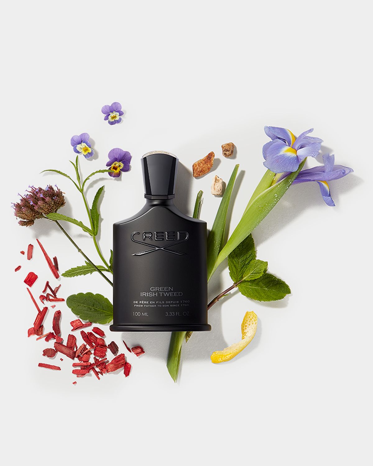 CREED Green Irish Tweed Atomizer Refill Set, 3 x 10 mL