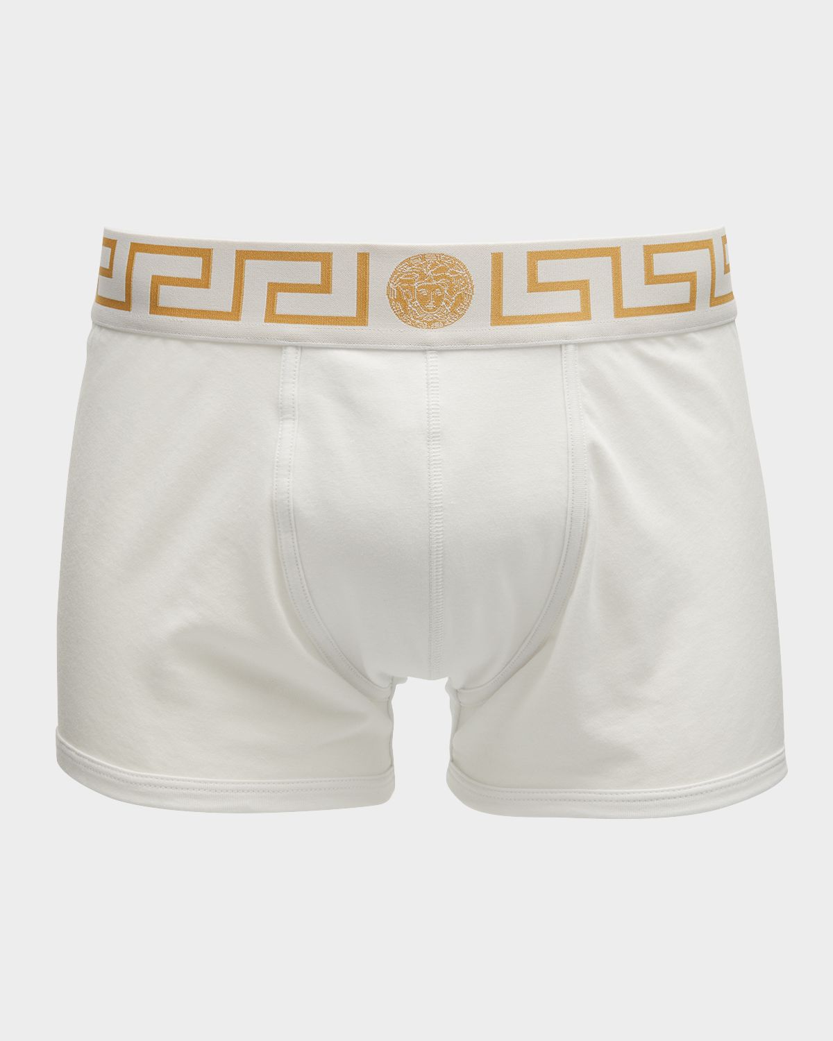 Versace Men 's 3-Pack Low Rise Greca Trunk
