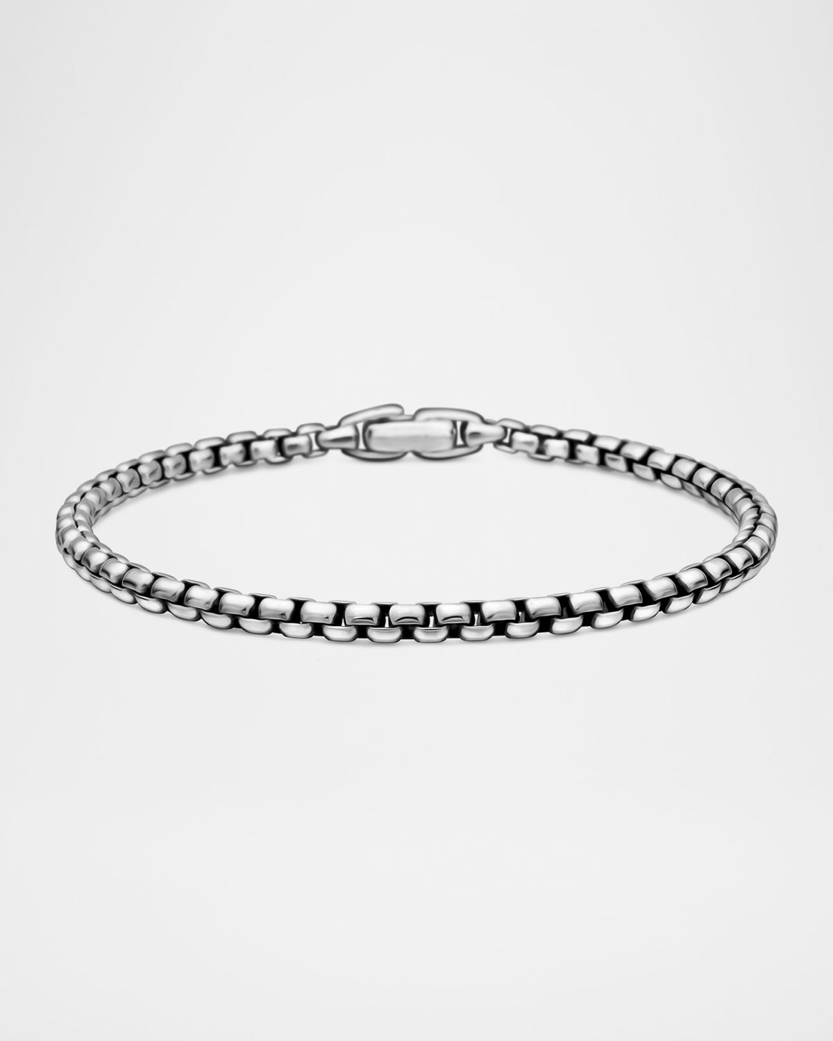 David Yurman Men 's Box Chain Bracelet in Silver