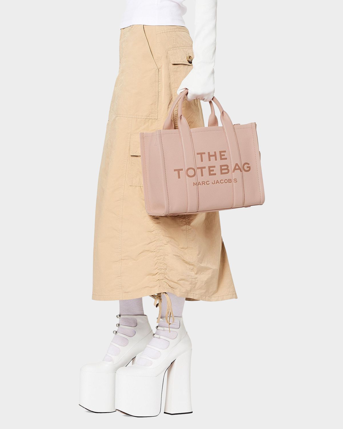 Marc Jacobs The Leather Medium Tote Bag