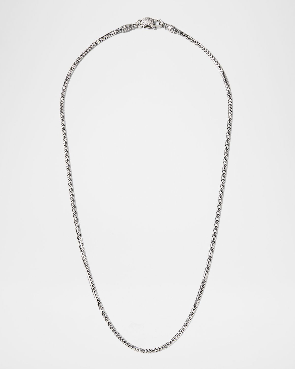 Konstantino Men 's Woven Sterling Silver Necklace