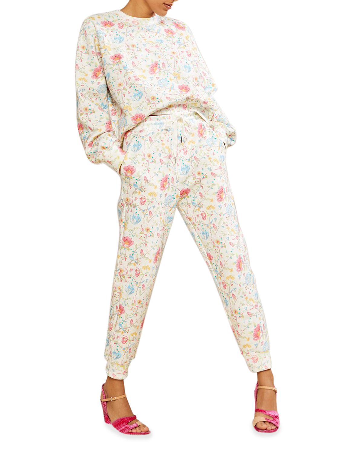 Cynthia Rowley Patchwork-Print Sweatshirt