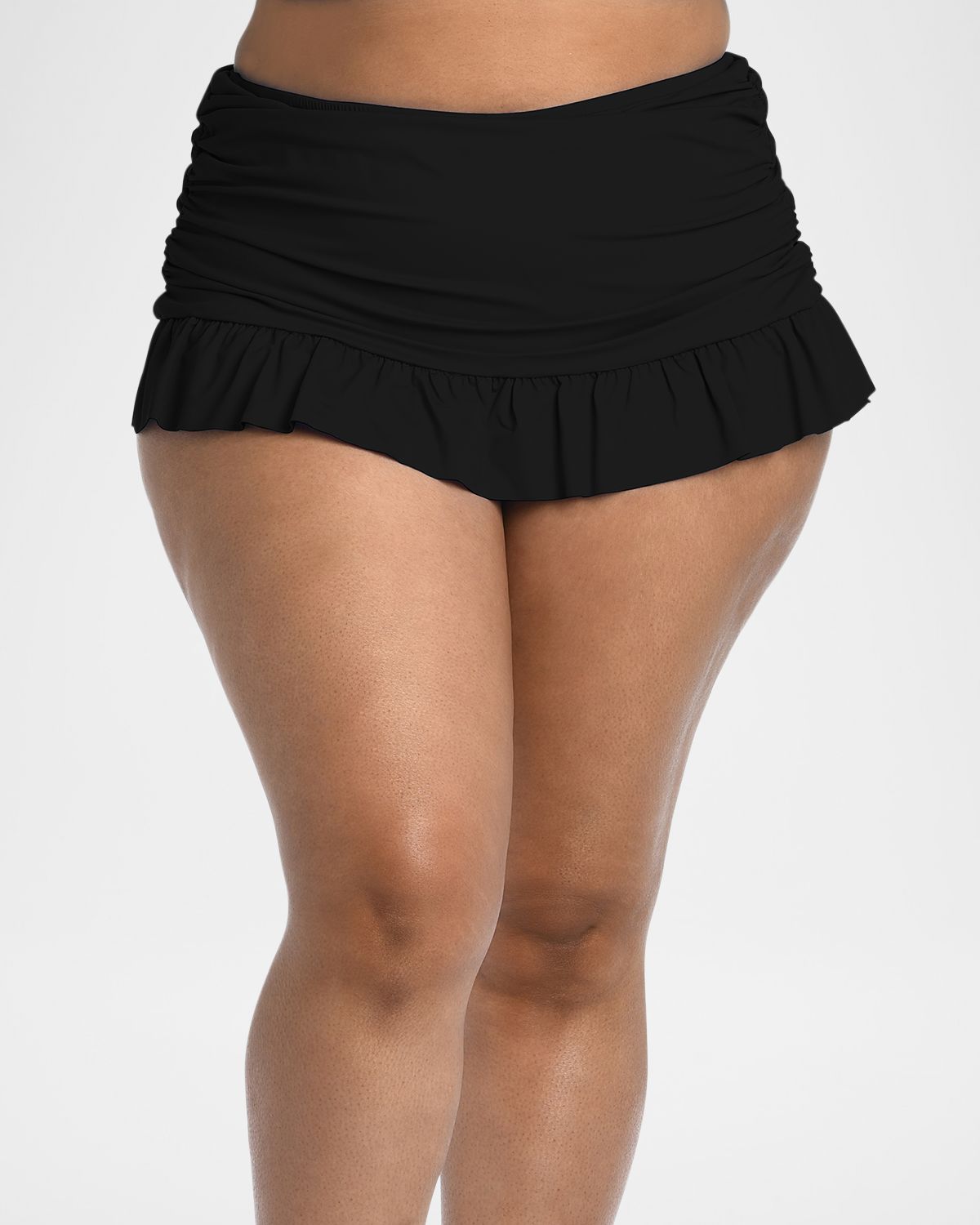La Blanca Plus Size Island Goddess Ruffle Swim Skirt | Thumbnail 2 La Blanca Plus Size Island Goddess Ruffle Swim Skirt | Thumbnail 2